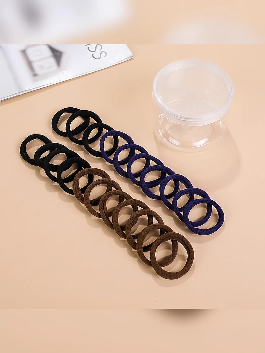 8# O'rta, aralash rang, 4 cm, 30 dona, paket