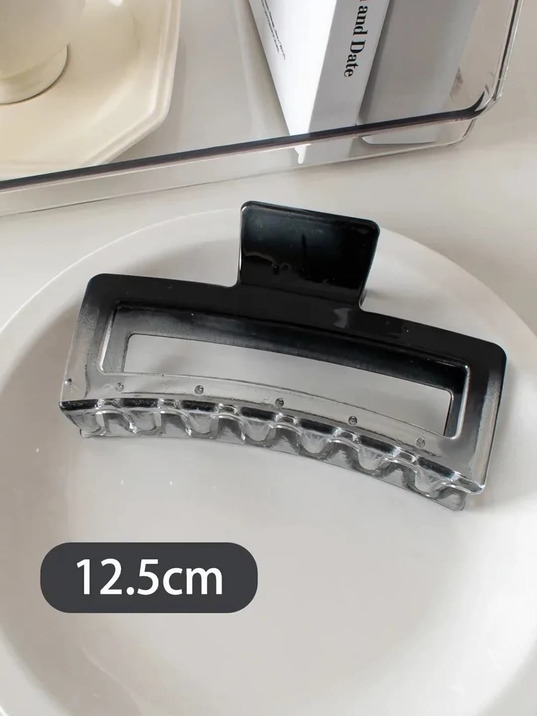 3# Градиент чёрный большой квадрат - 13cm