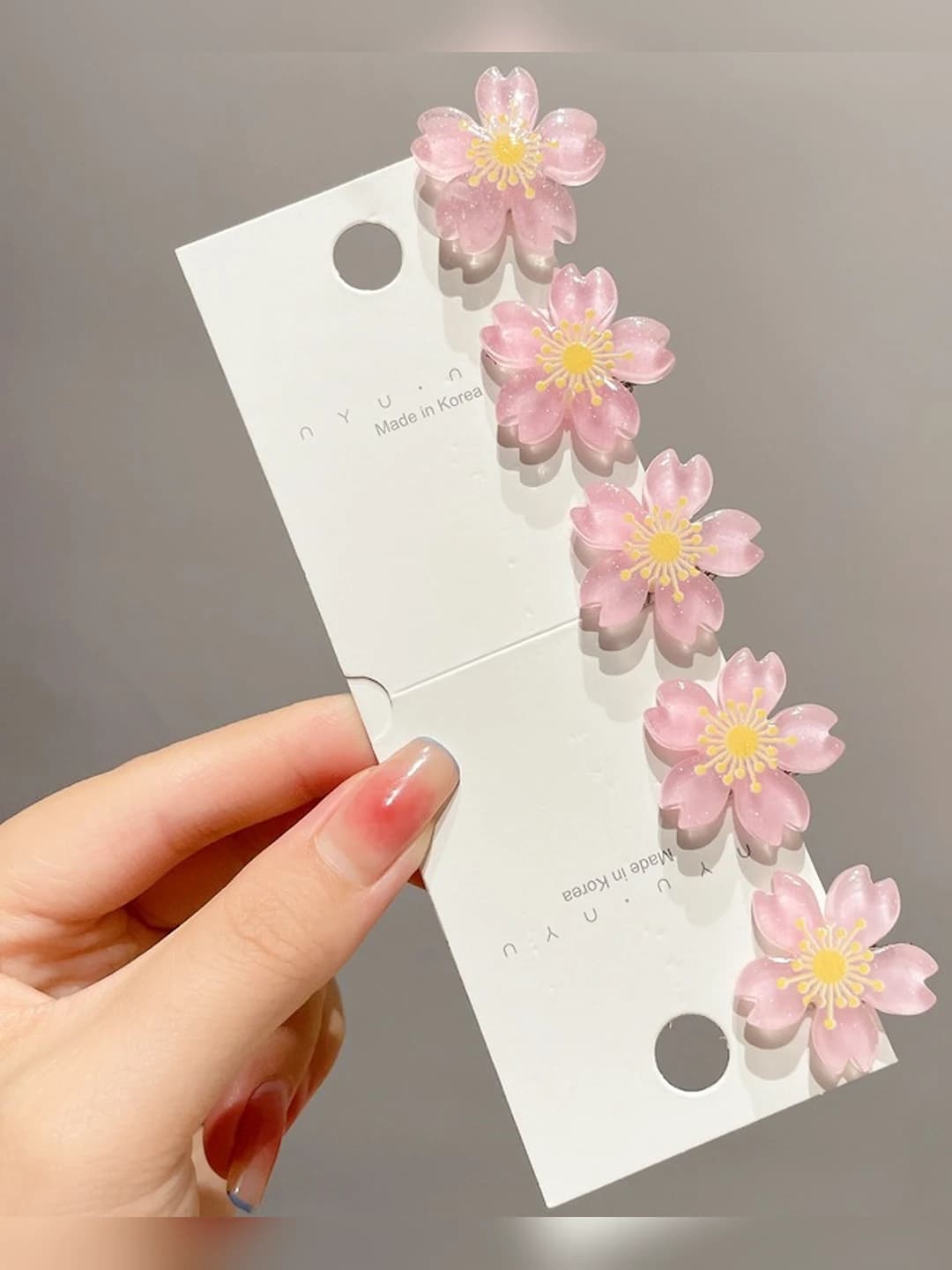1# sakura pink 5 pcs