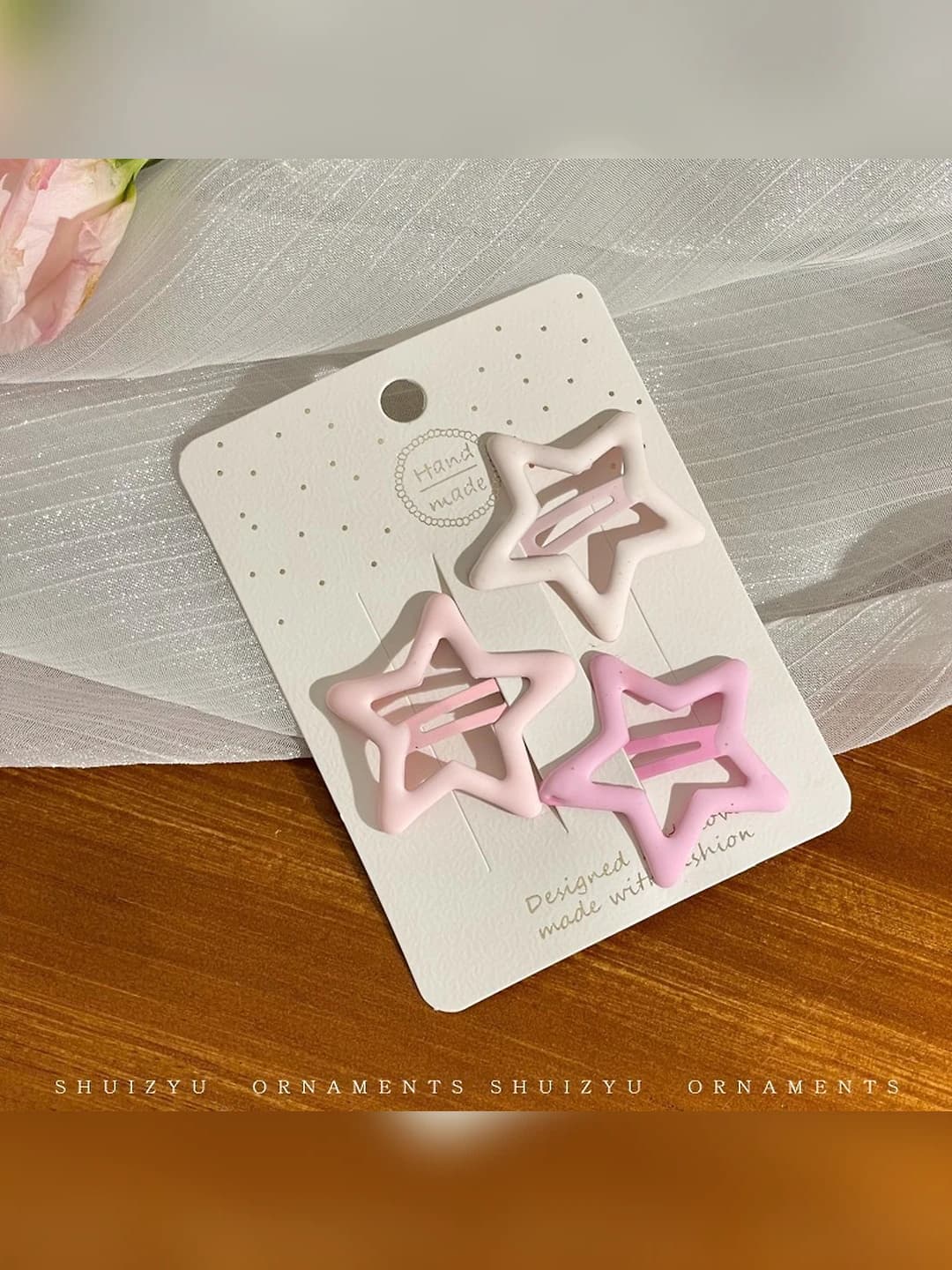 5# Five-pointed star, 3 pcs