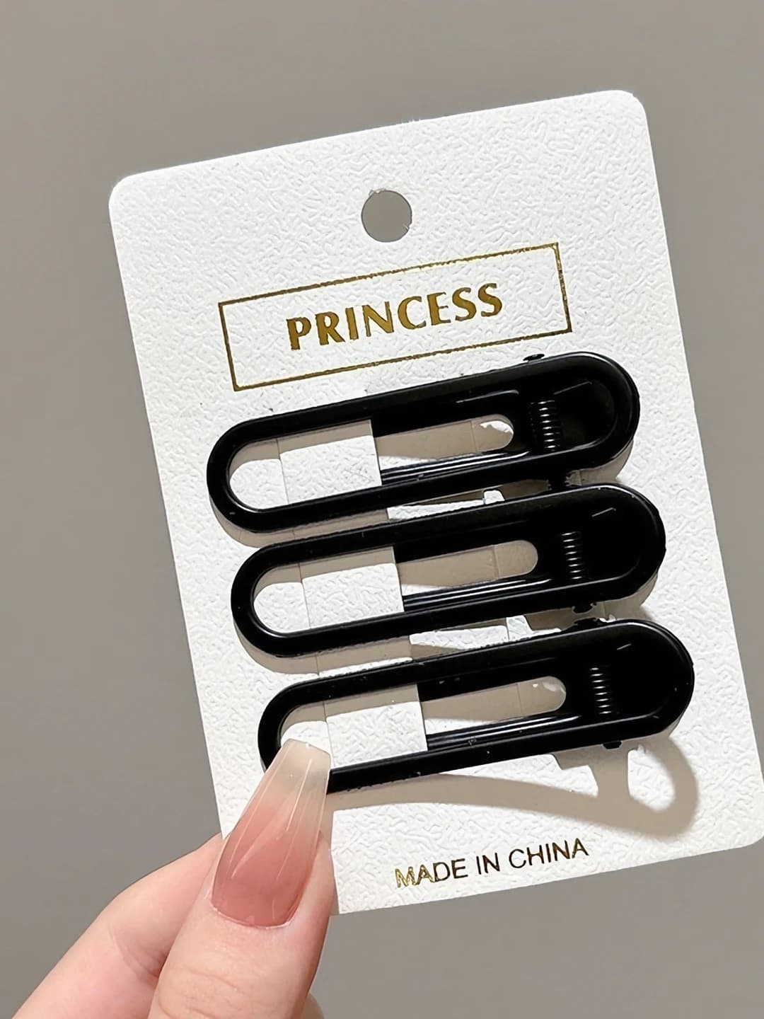 10# Cutout oval clip (3 pcs) 6 cm