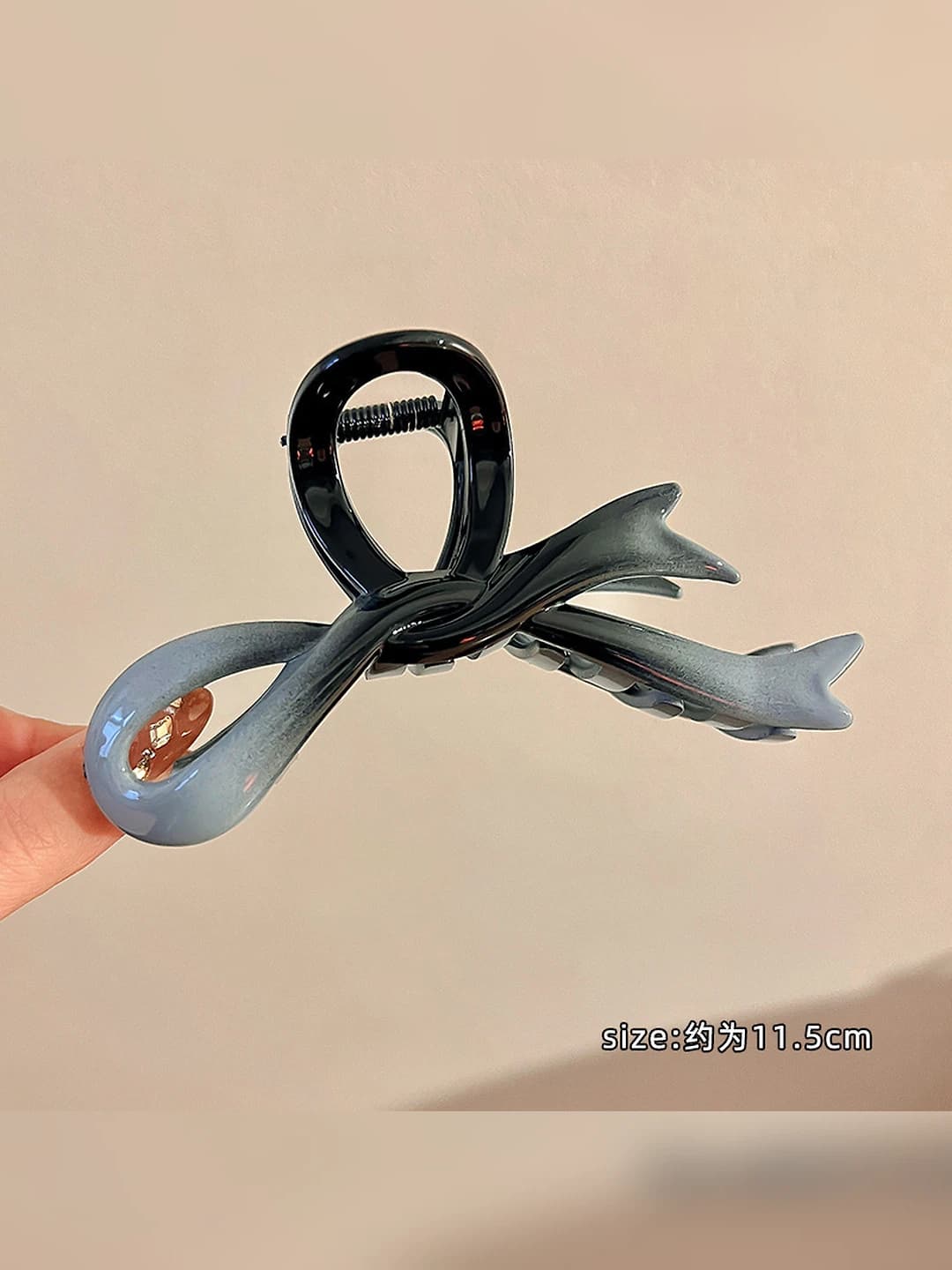 Gradient blue-black, 11 cm