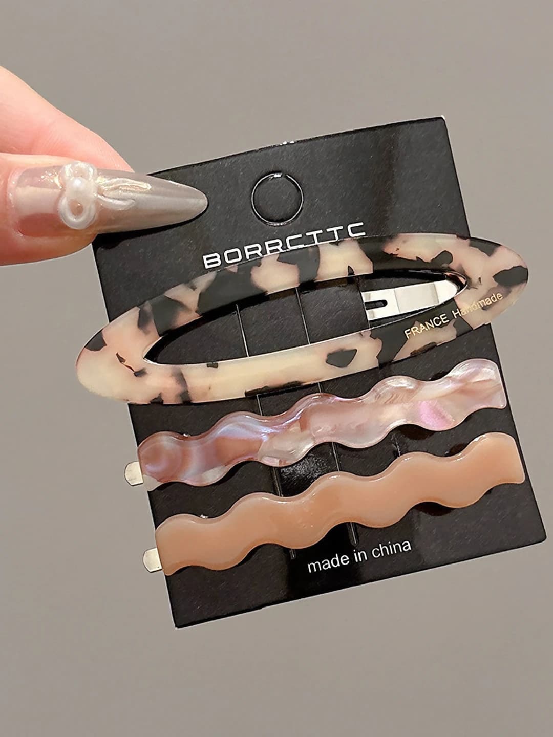 3# Светлый узор 3 шт 7.5+6 см