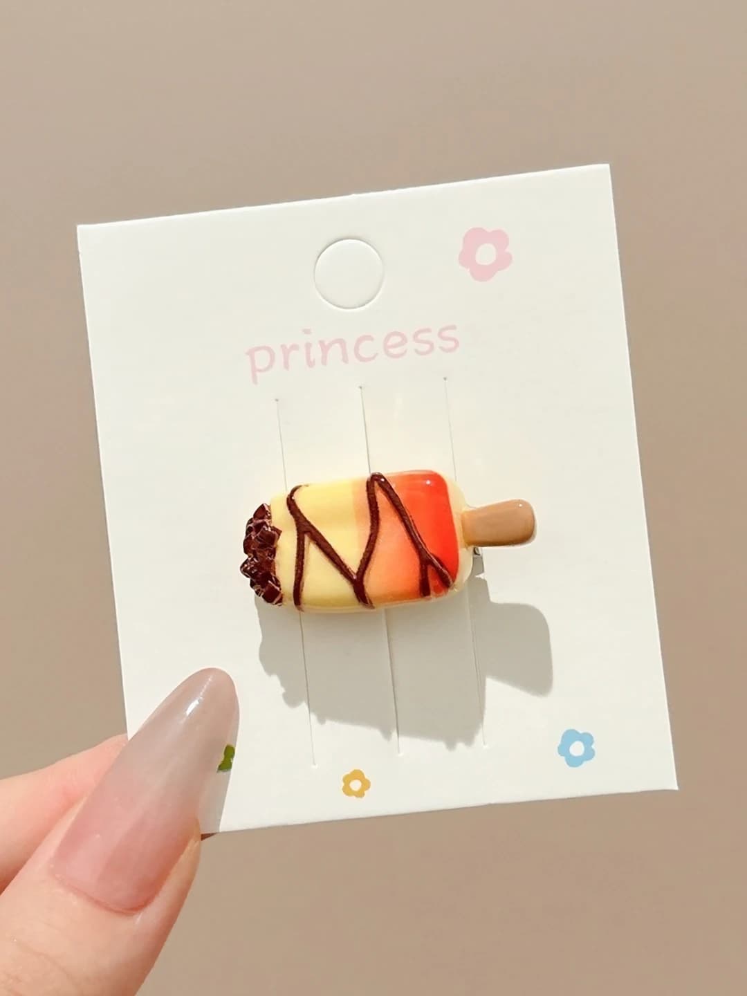 5# ice cream yellow 2cm 3.2cm
