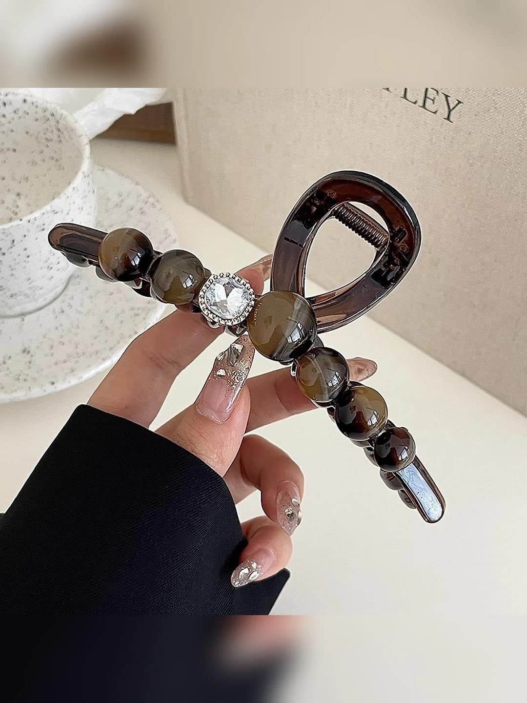 Premium Round Bead Clip, 13 cm