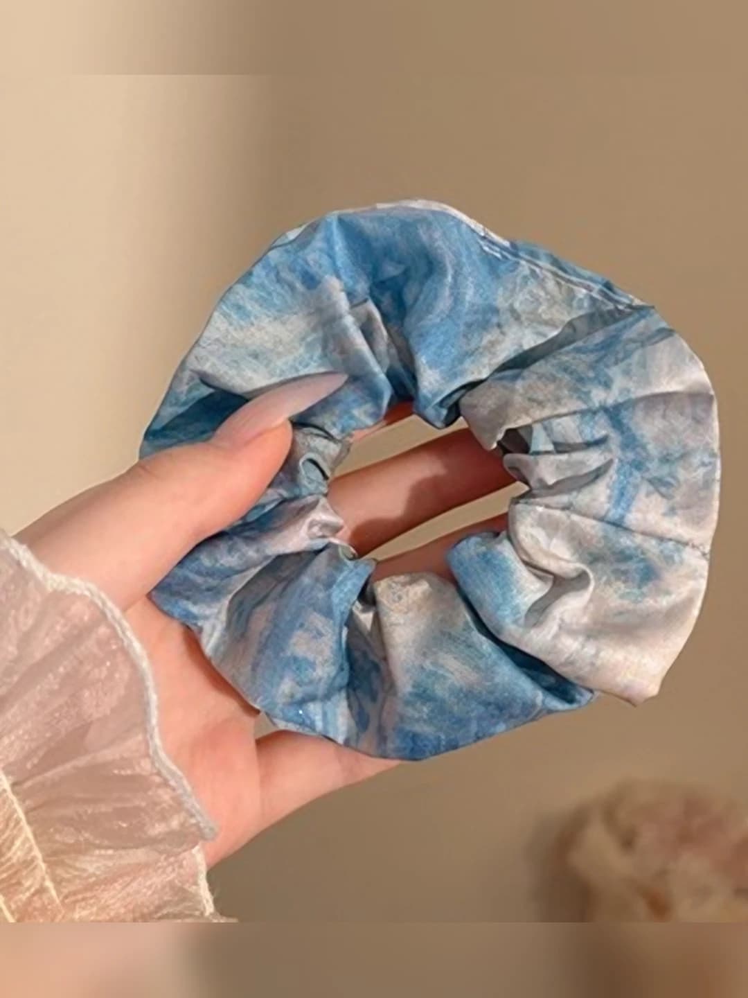2# Blue satin