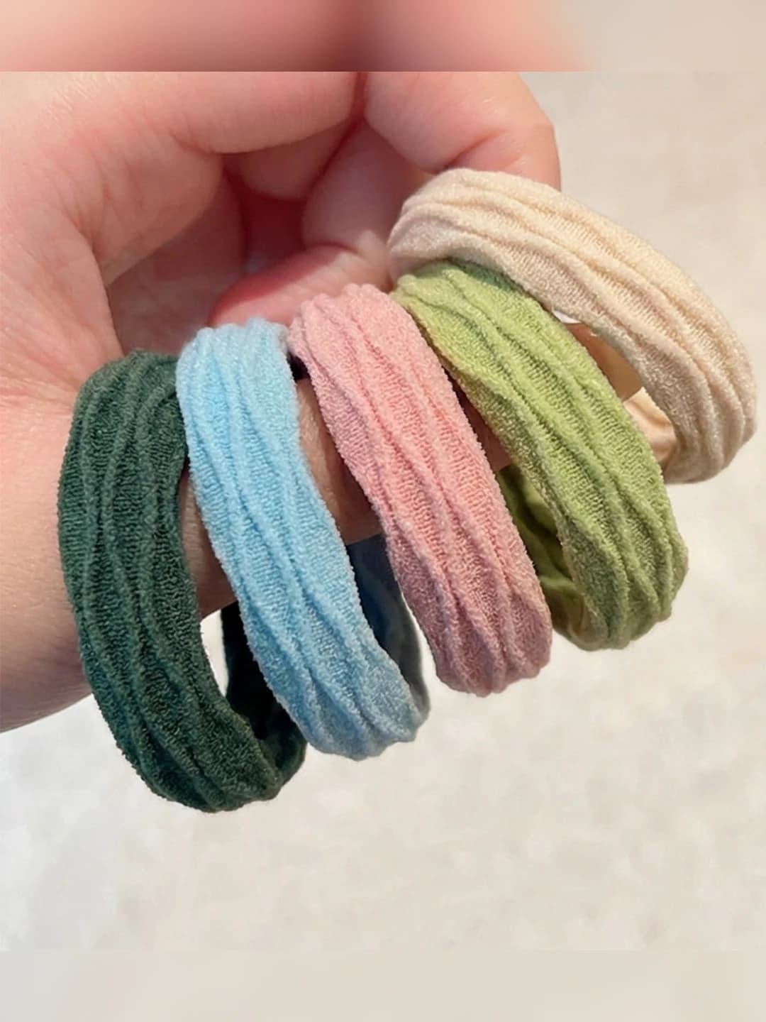 3# Macaron [5 pcs]-ring 4.5 cm