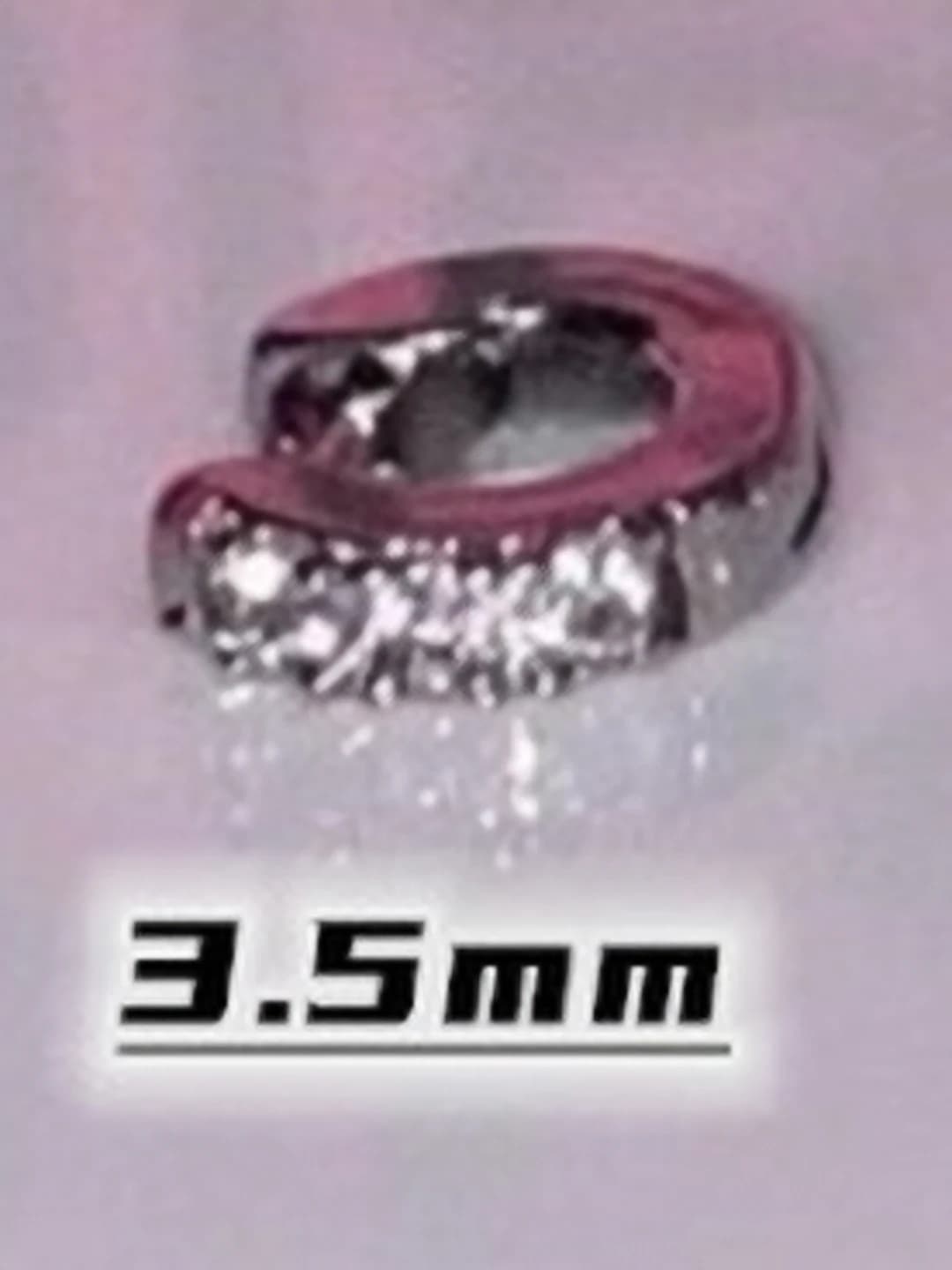 Pink diamond - 3.5 mm