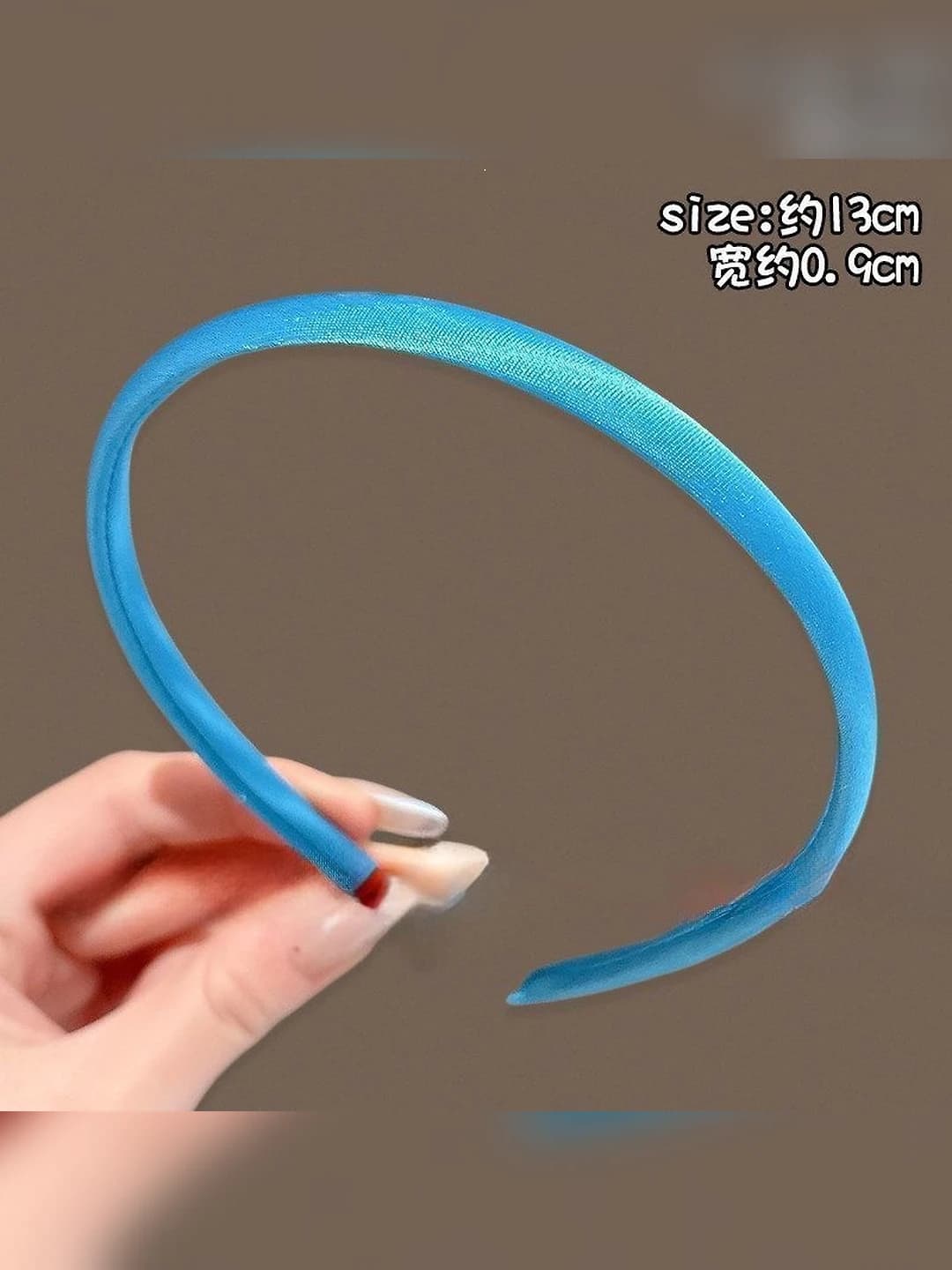 3# Blue - thin headband ~0.9cm