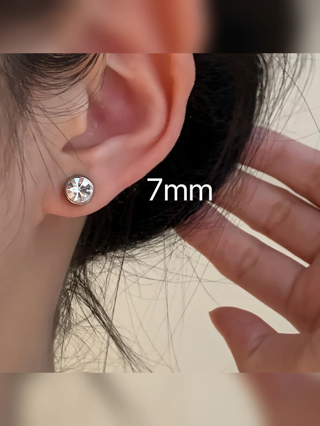 2# Блестящие магнитные клипсы 7mm