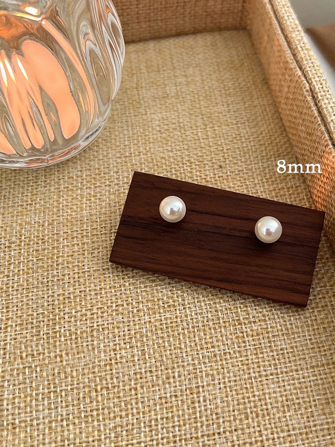 Kumush, 8 mm, marvarid