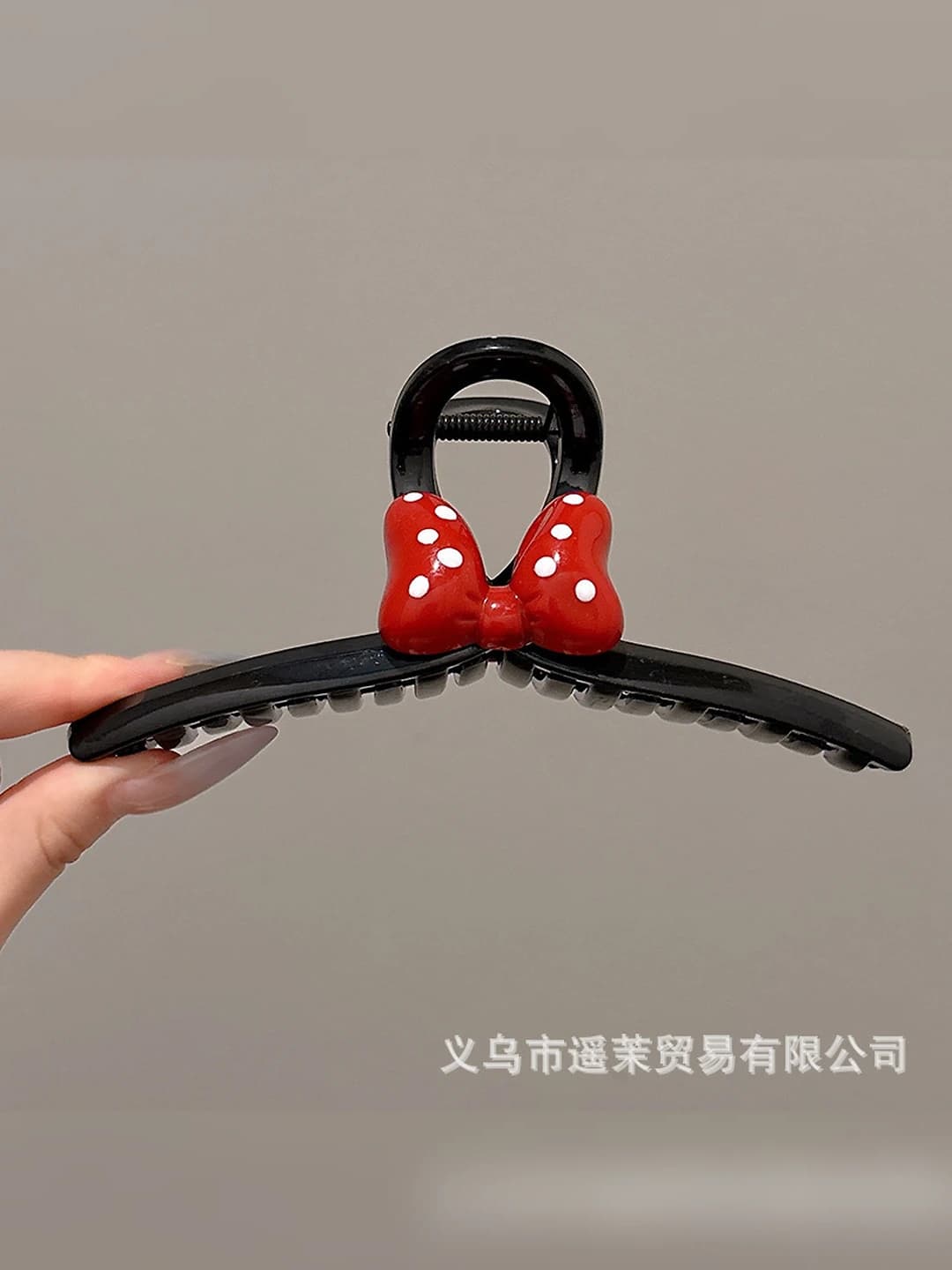 Red Bow, Double-sided, 15 cm
