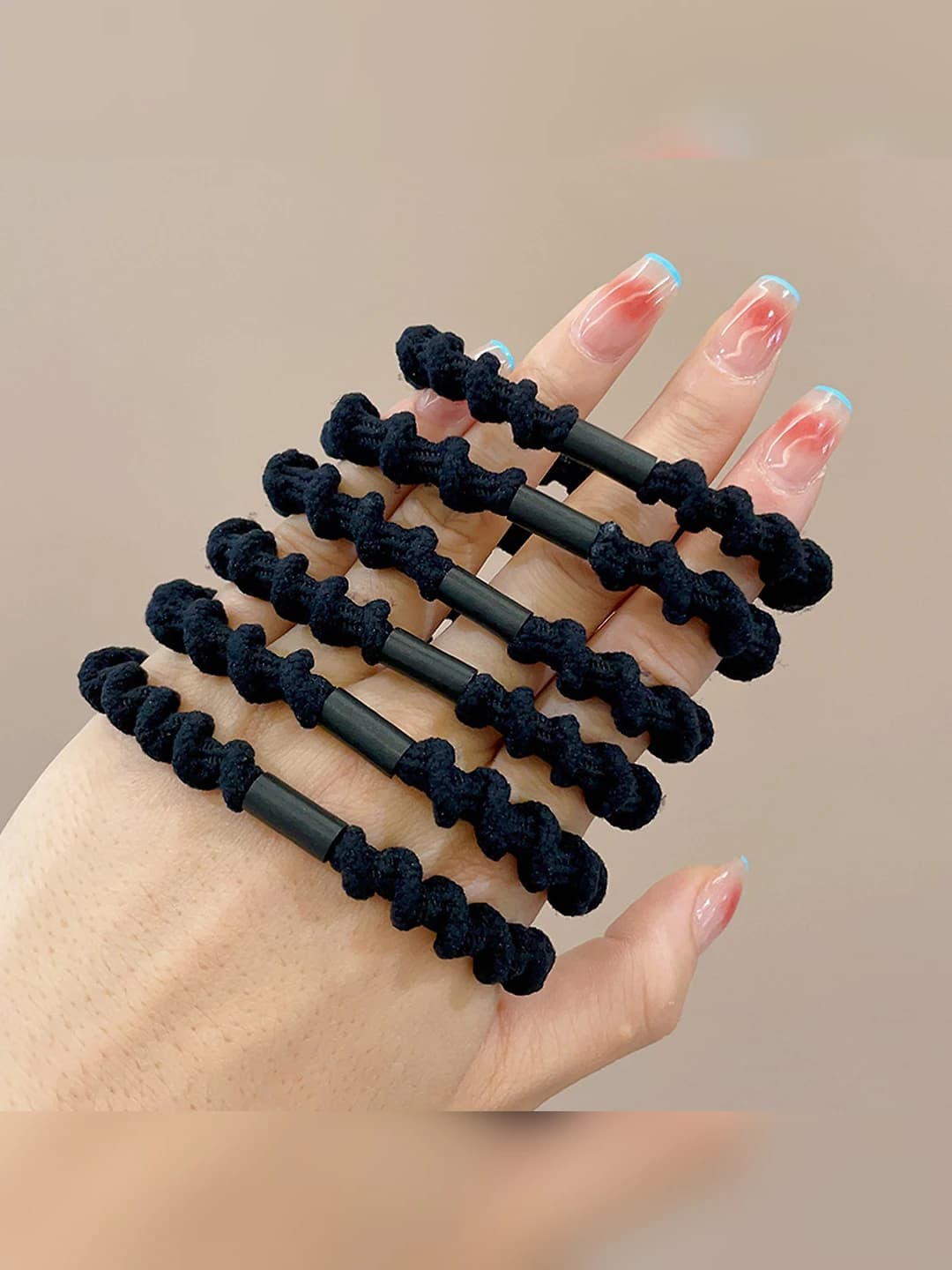 Black color 6 pcs
