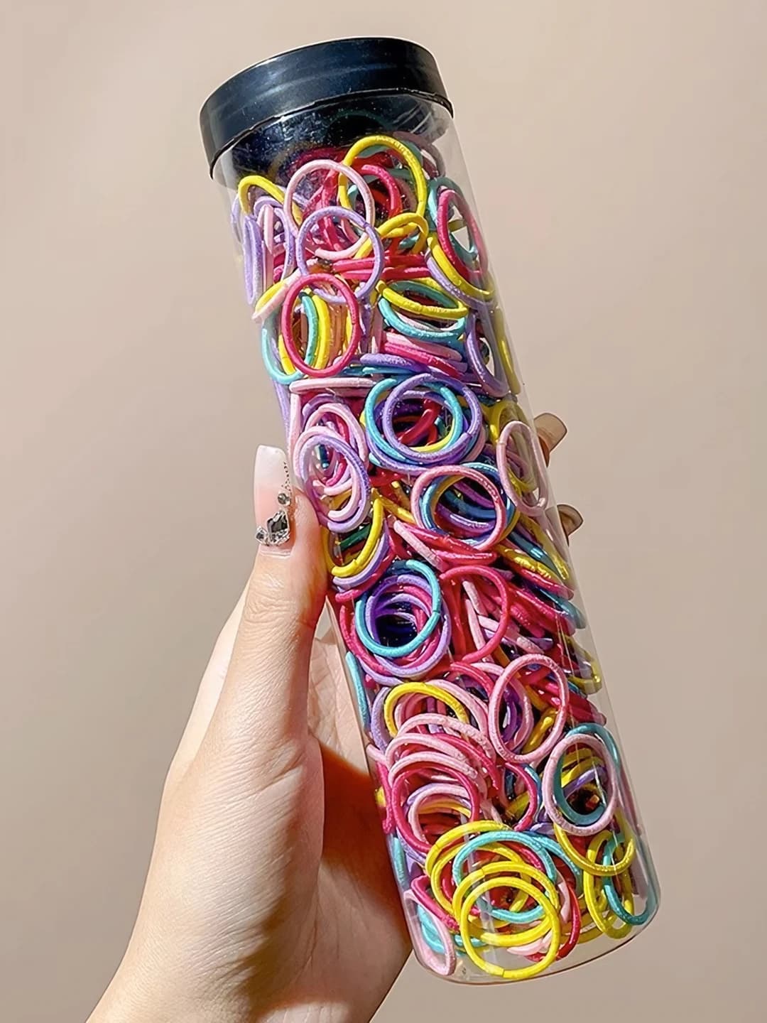 11# Pink-purple, small ring, 300 pcs