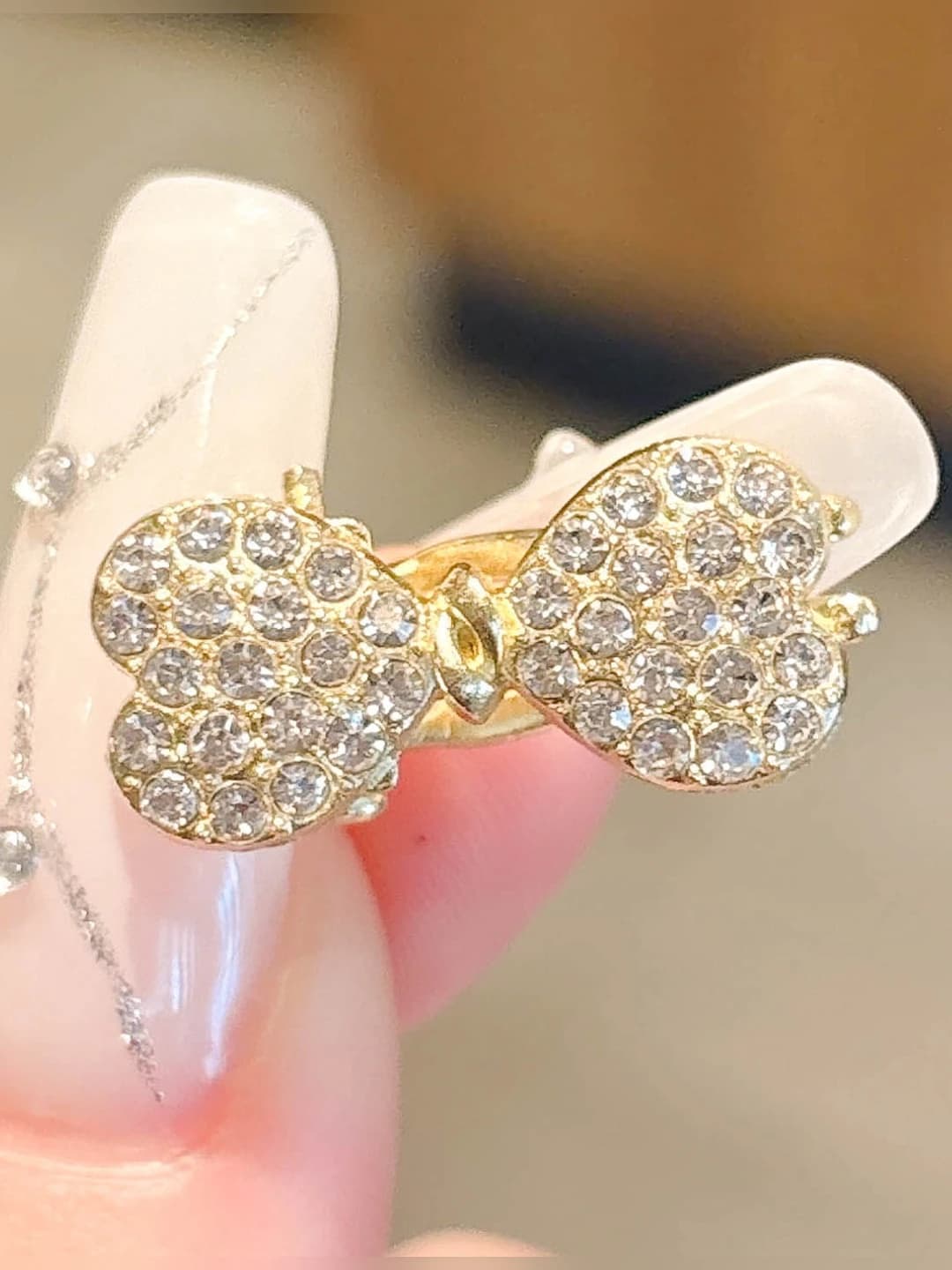 Серебряный бриллиант, 1 шт, 2 см