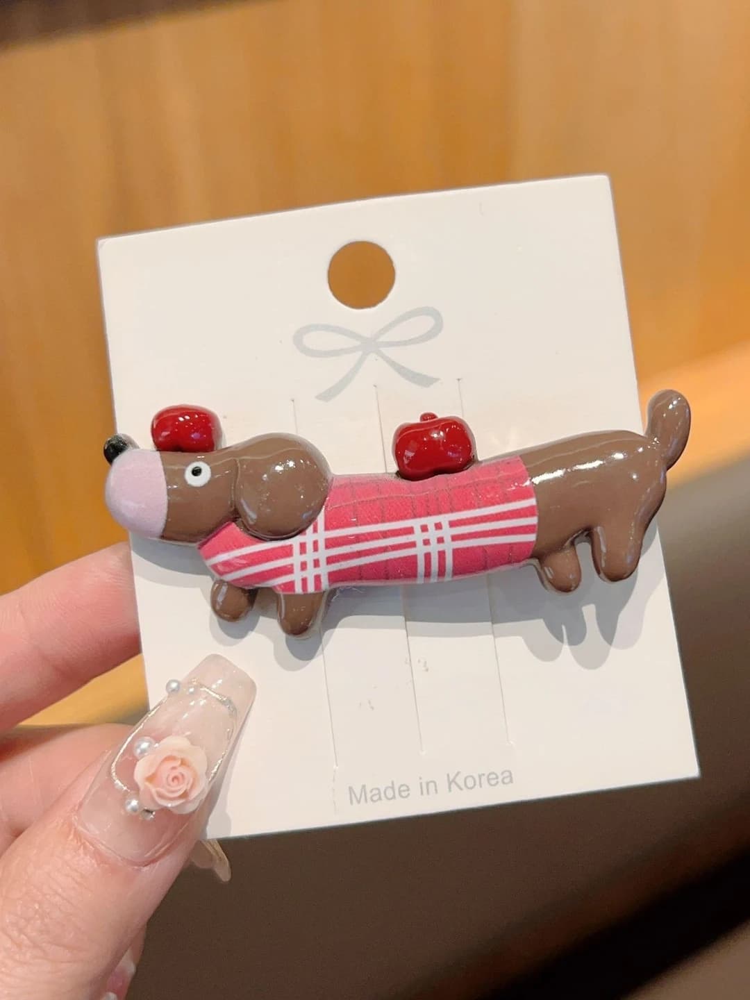4# Розово-кофейный [1 шт] ~4.5cm