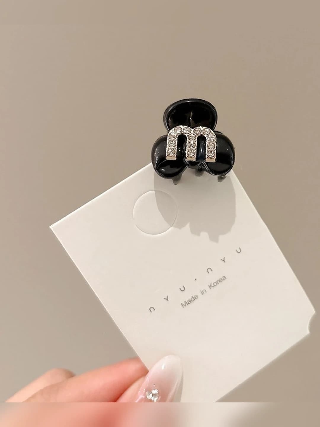 Black, 2.3 cm, double-sided