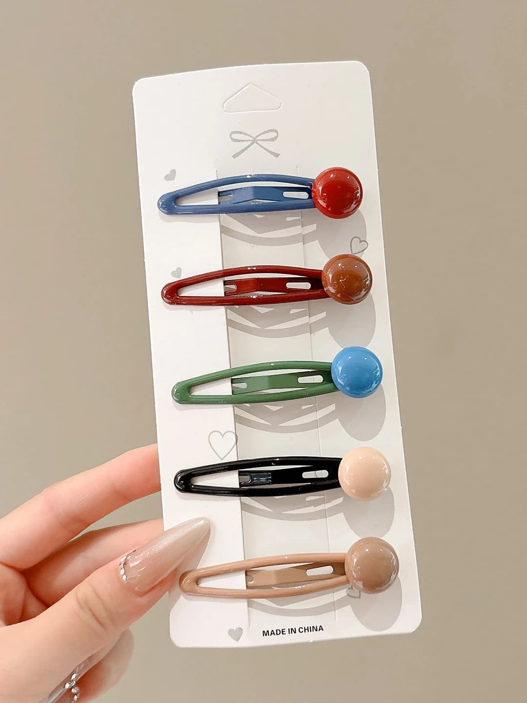 1# Simple balls 5-piece set ~6.5cm