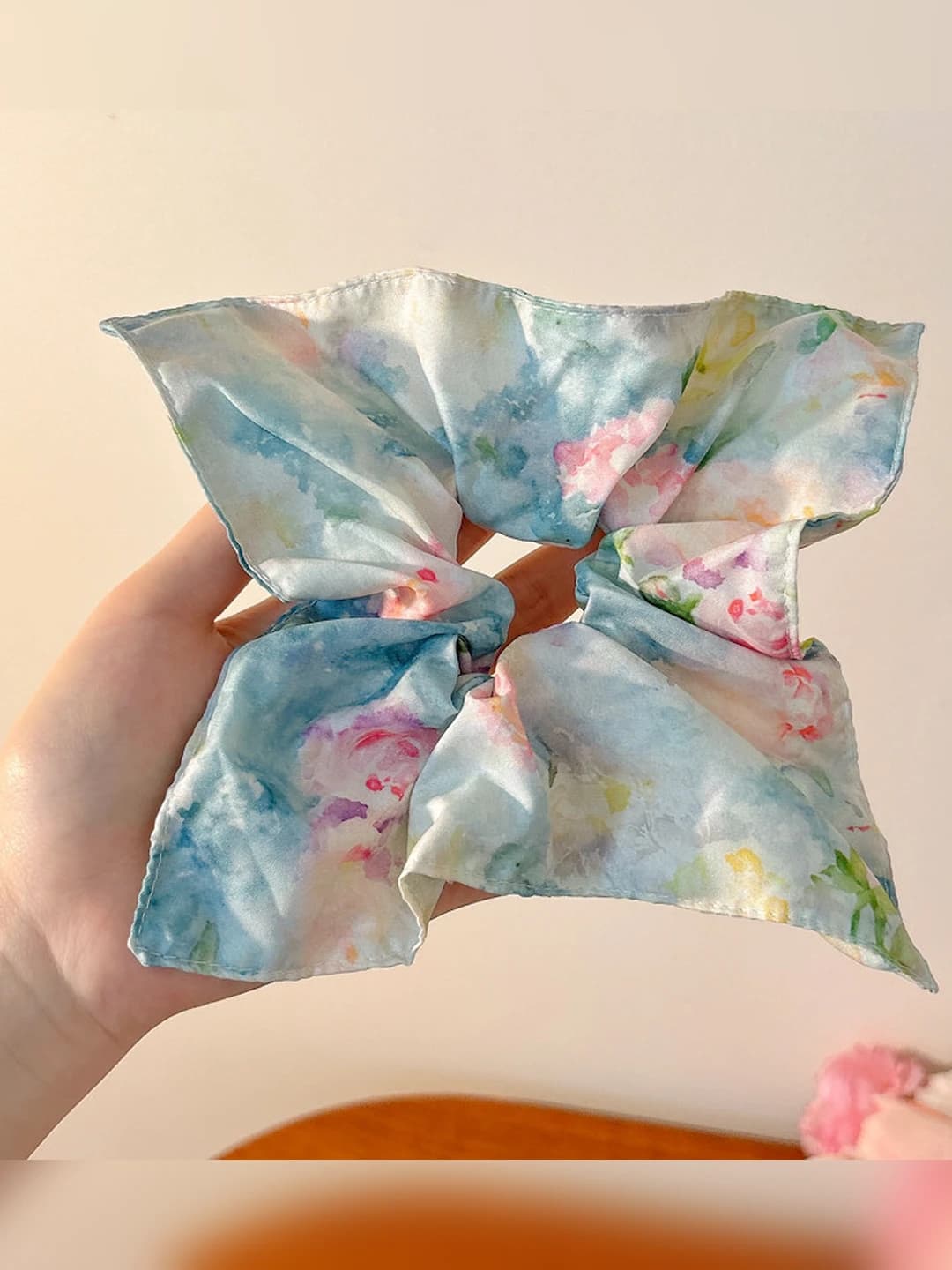 1# Painting hair tie 22*22 cm