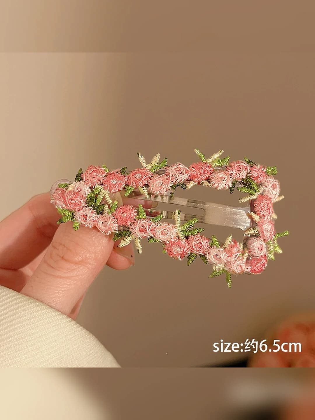 Цветочный, кружево, треугольник BB, 7.5 см