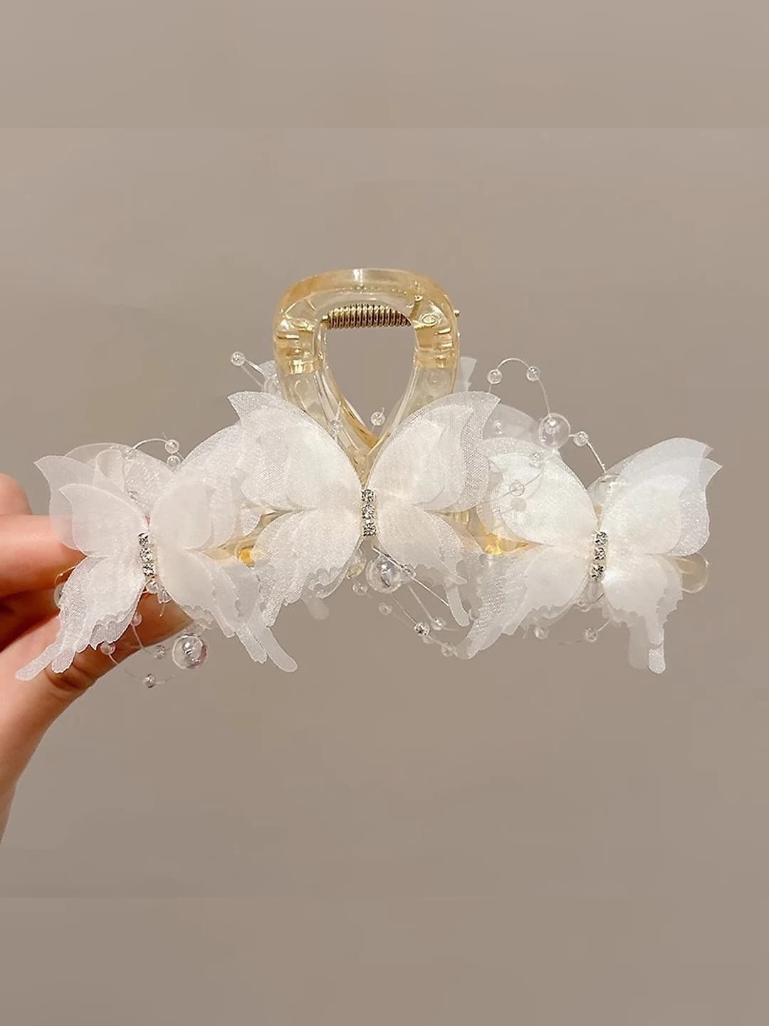 White butterfly 13 cm