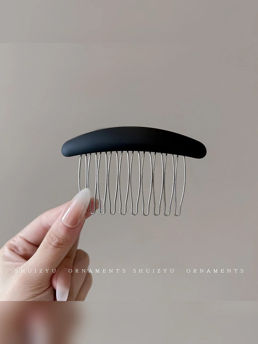 1# Matte black, 8.5 cm