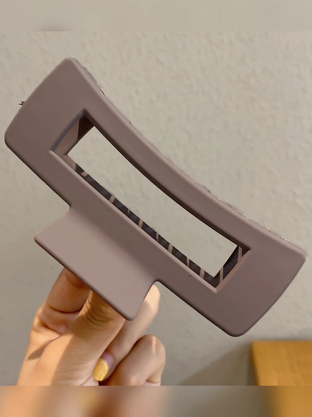 Кофейный квадратный зажим, 11 см