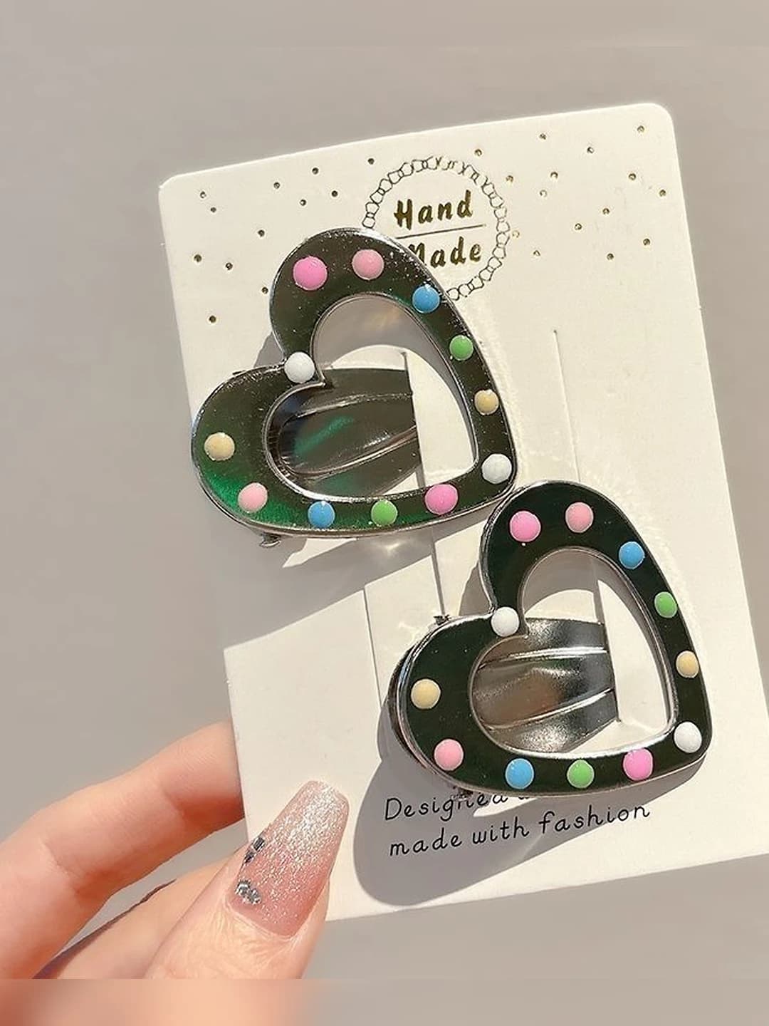2# Cut-out heart, 2 pcs