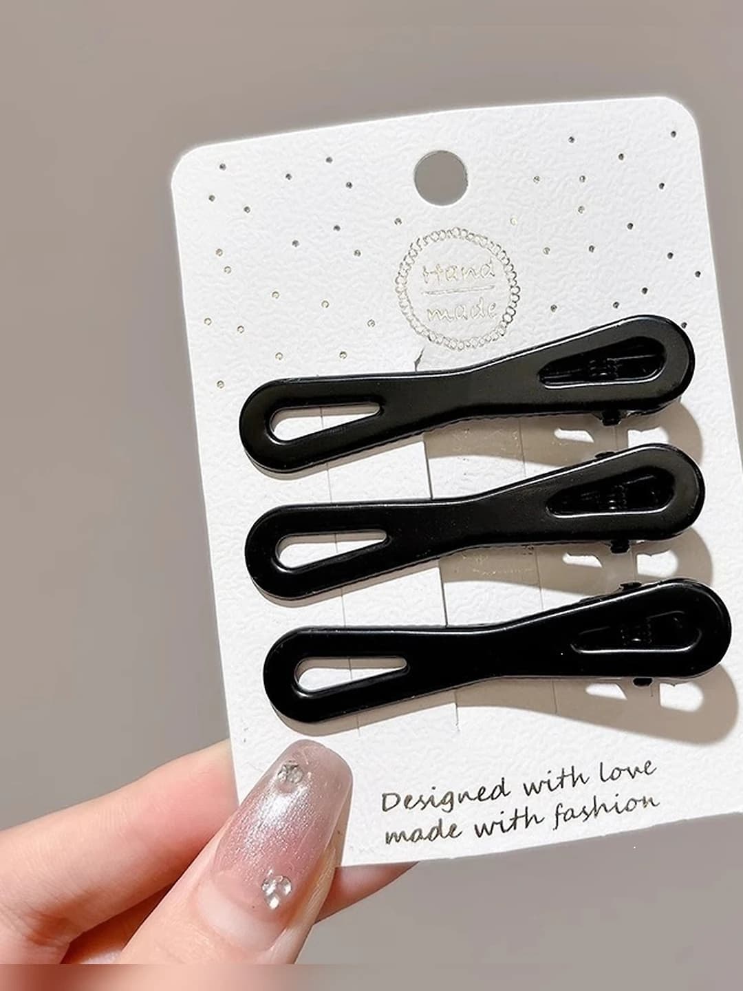 5# Small butterfly duckbill clip (3 pcs) 6 cm
