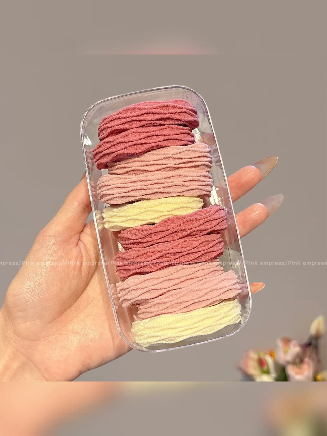 Фасоль розовый, 10 шт, 4.5 см