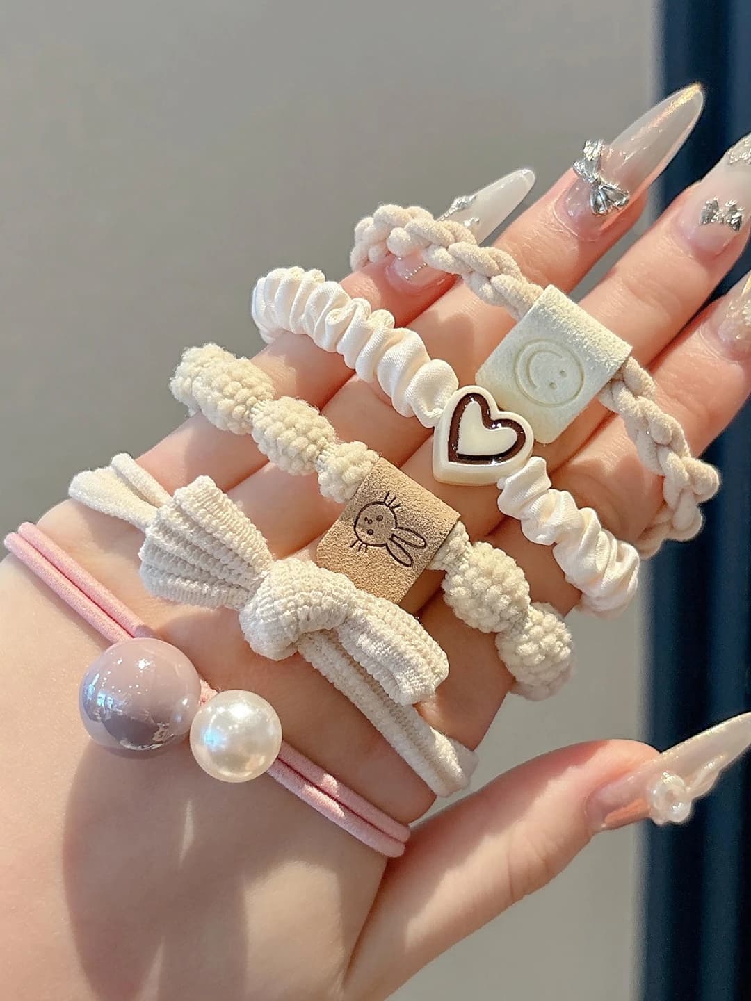 10# Beige 5-piece set #4-6cm