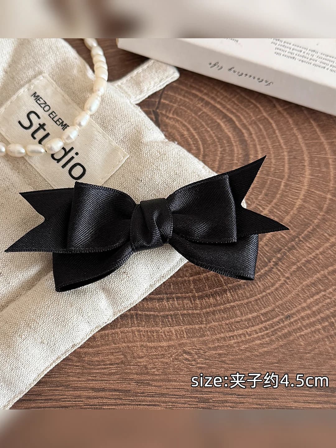 Black bow