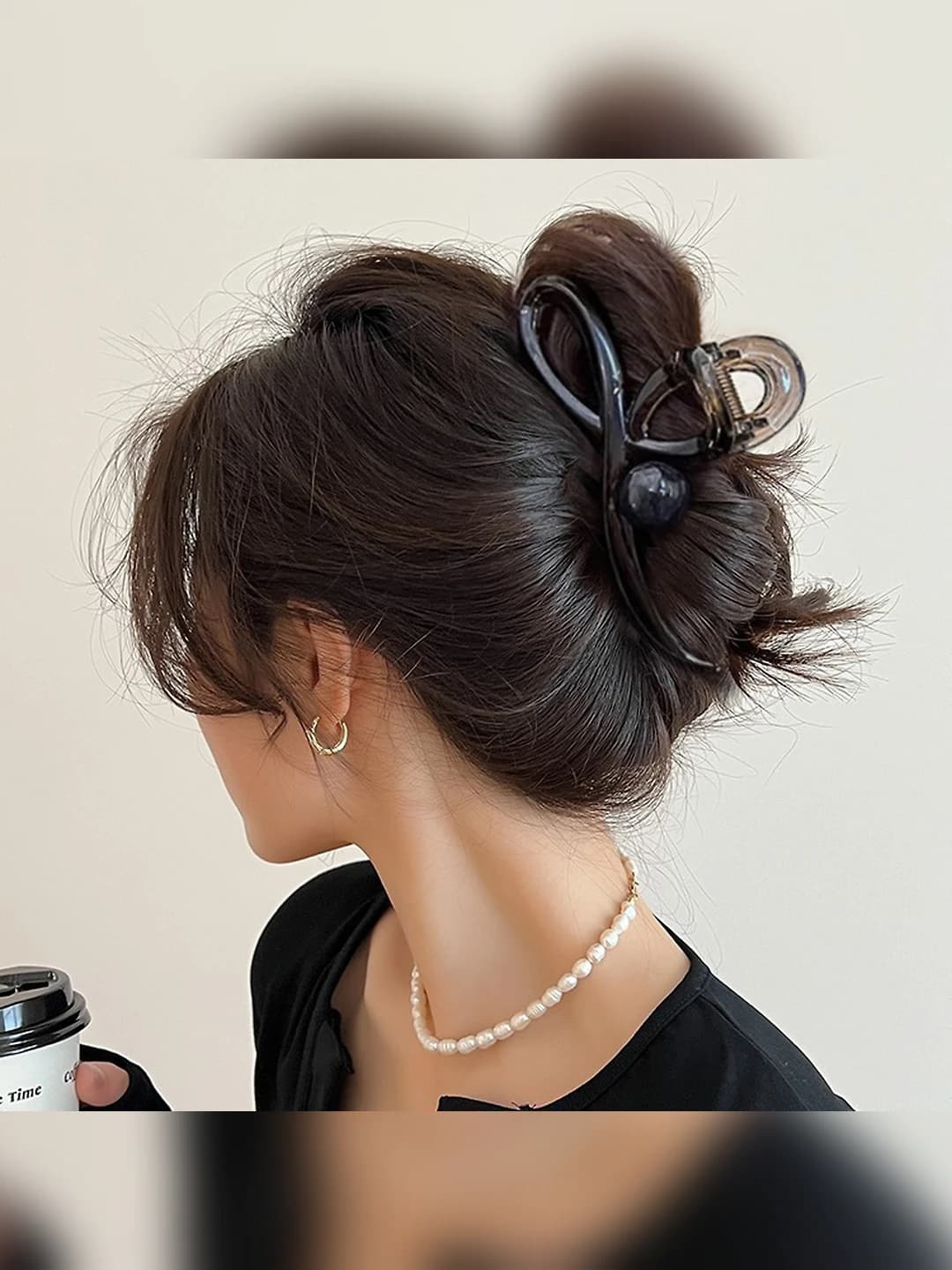 Clear grey, large 13 cm