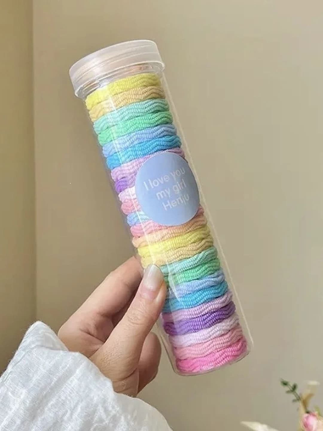 4# Multicolour wavy (1 pack) 25 pcs - outer diam. ~4cm