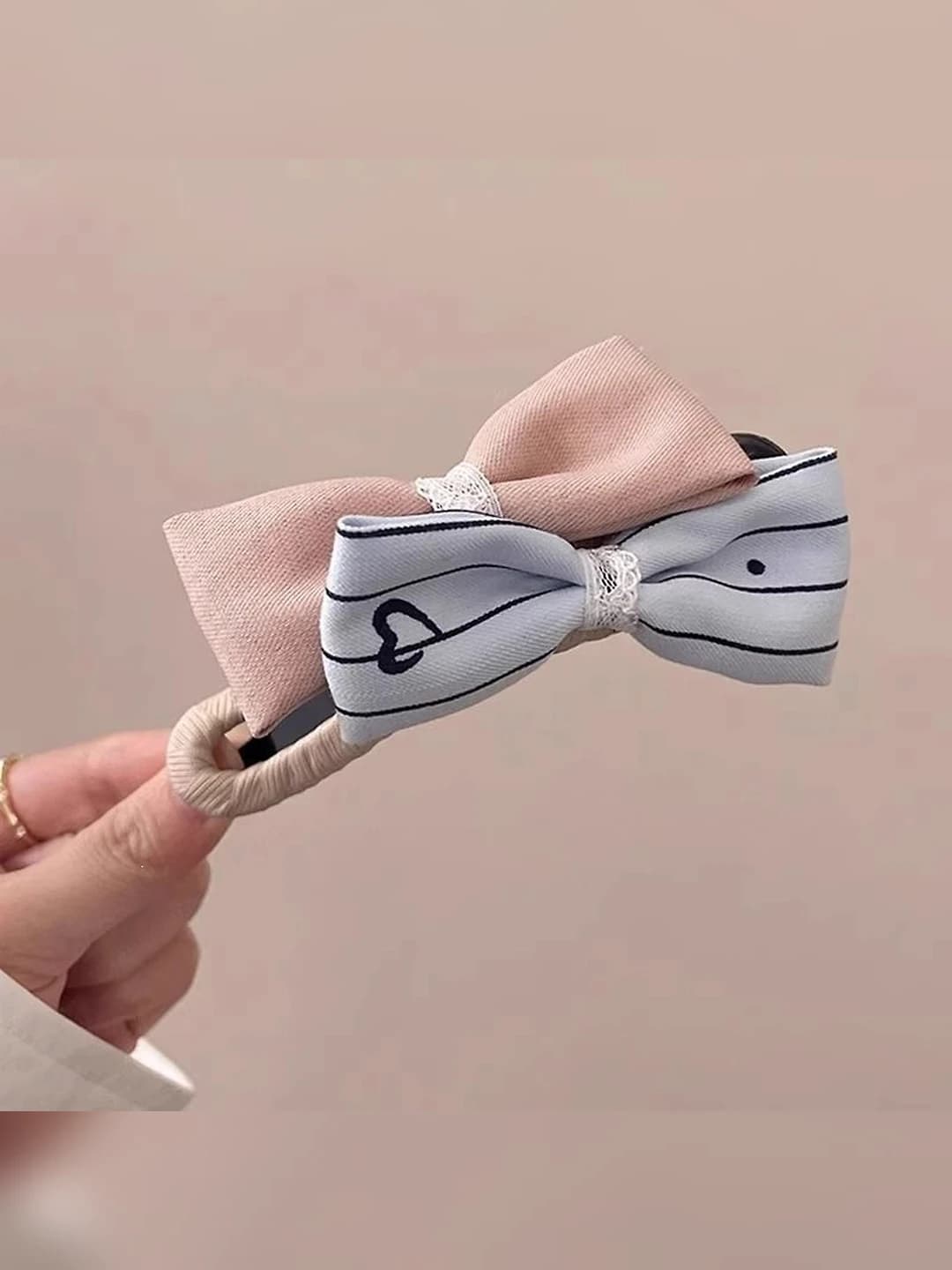 5# O'rik-ko'k yo'l-yo'l ikki bow