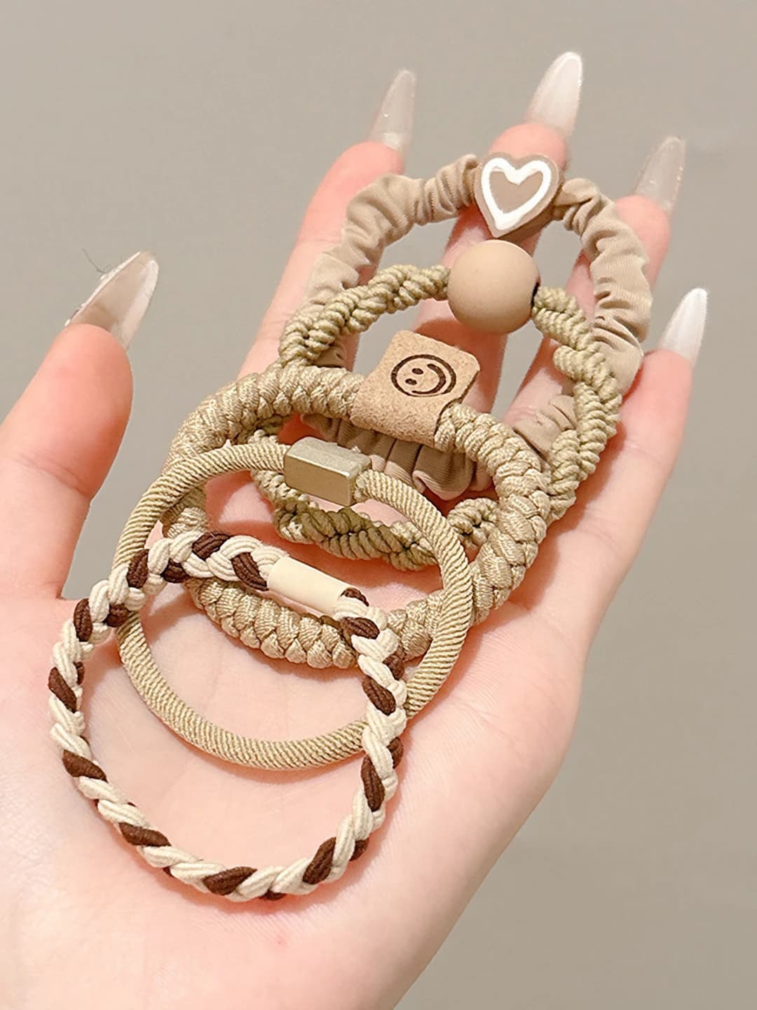 9# Khaki 5 pcs (approx 5.5cm)