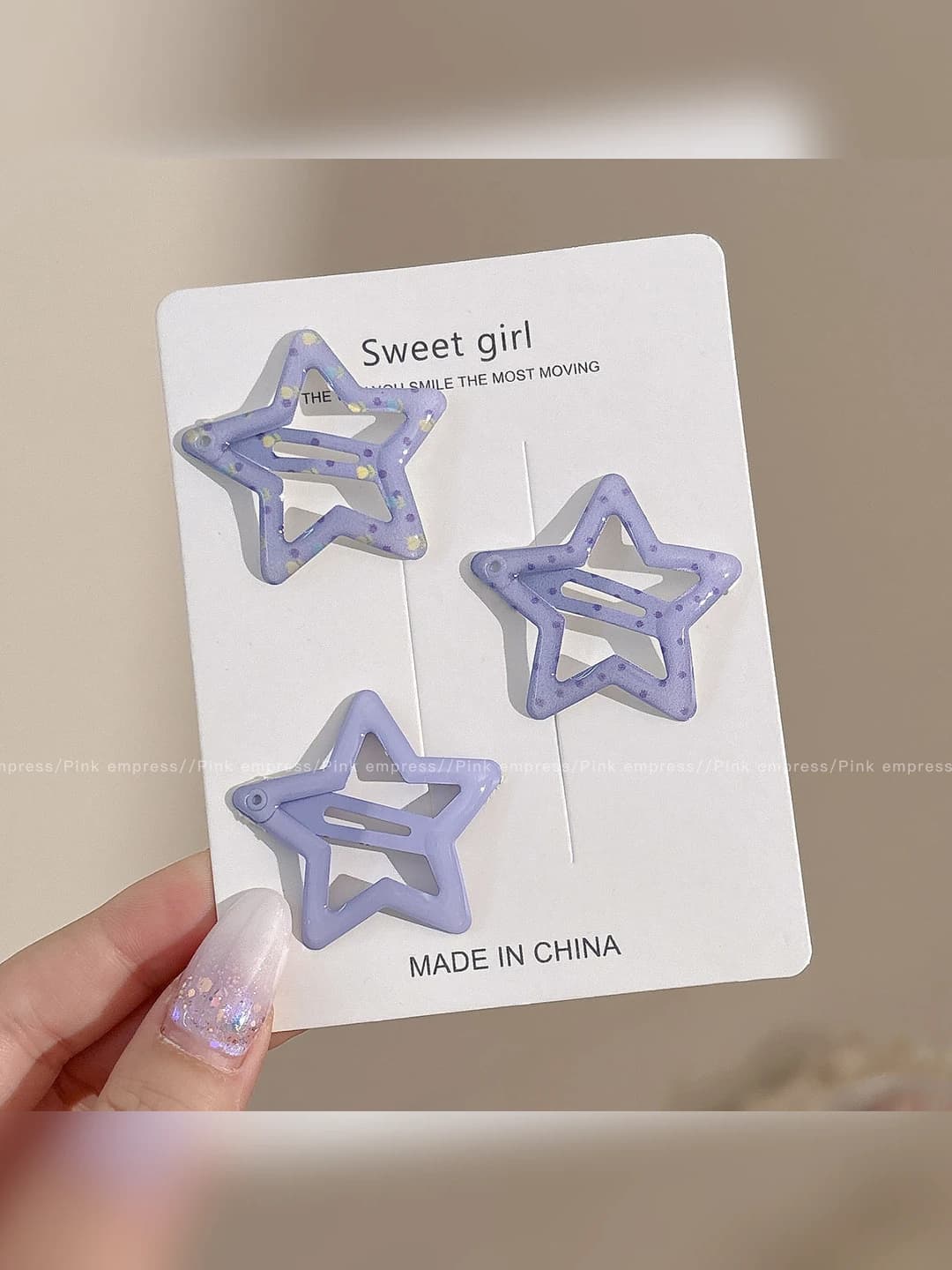 1# Purple Star, 4 cm