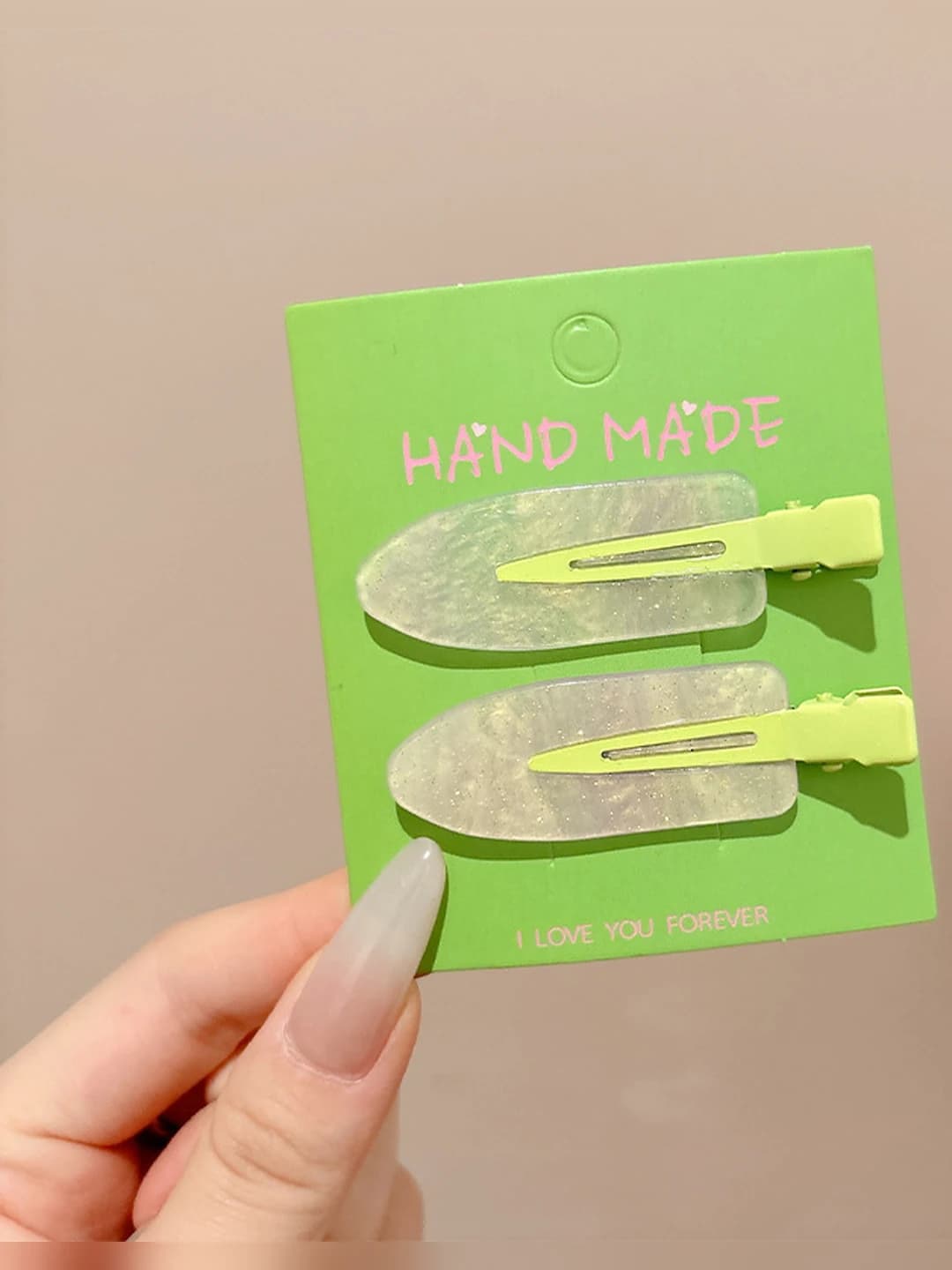 6# Meva yashil 2 dona - 6.5 cm