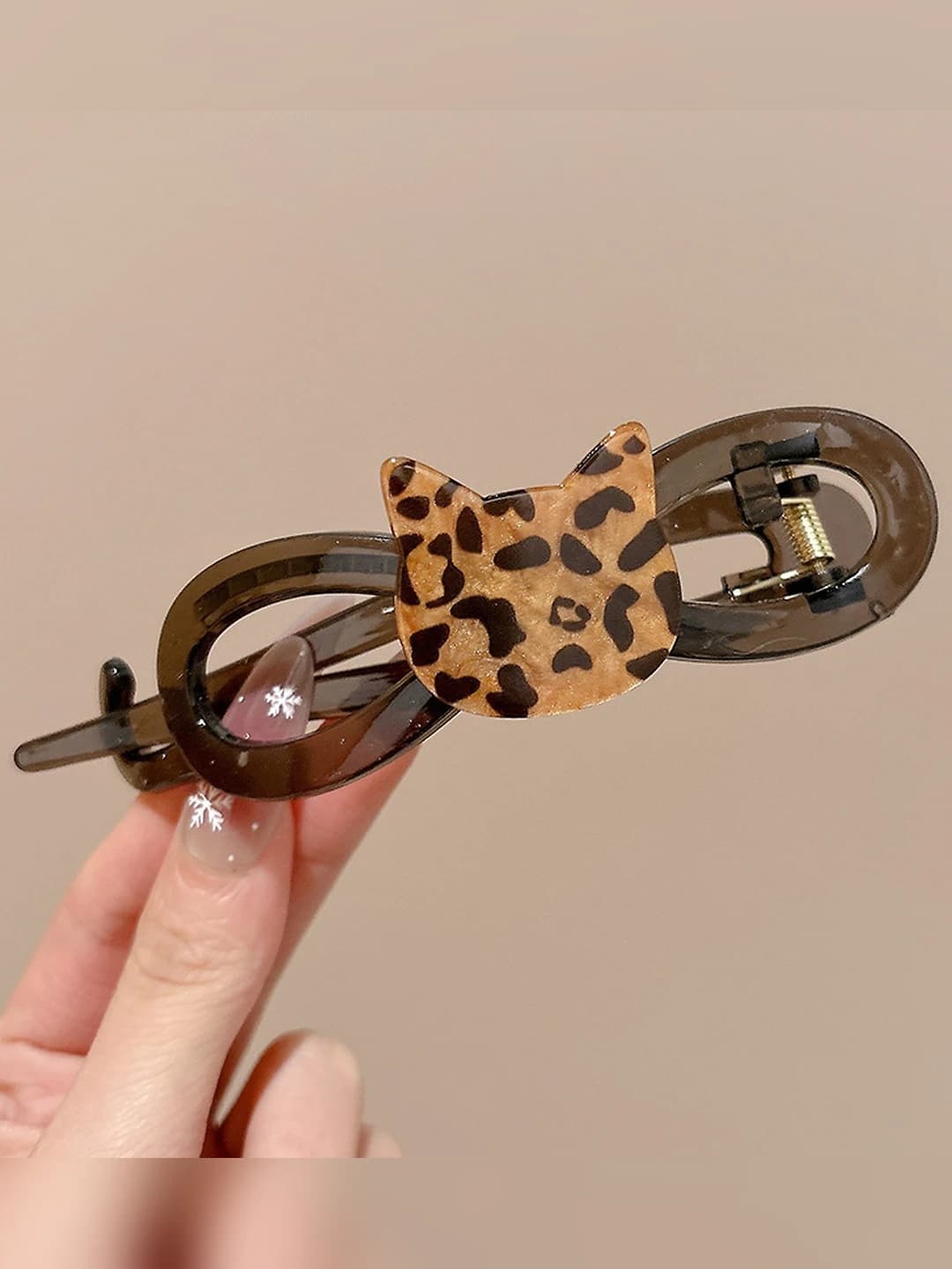 1# Леопардовый кот зажим 11cm