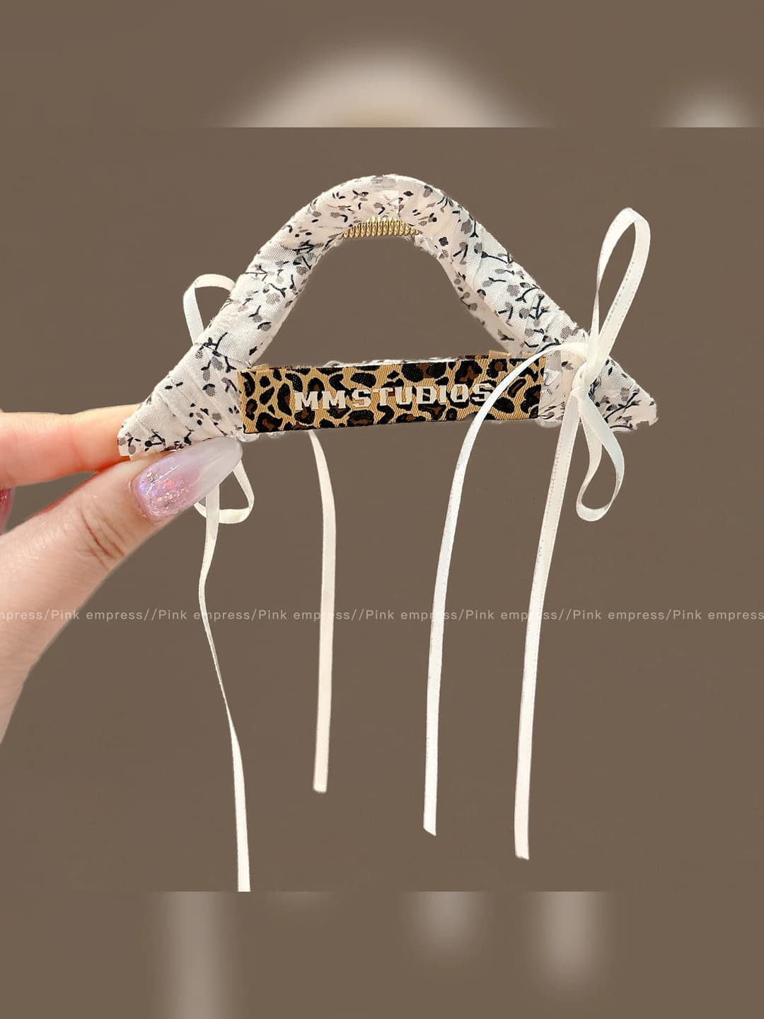1# Mayda gulli leopard uchburchak, 11 sm