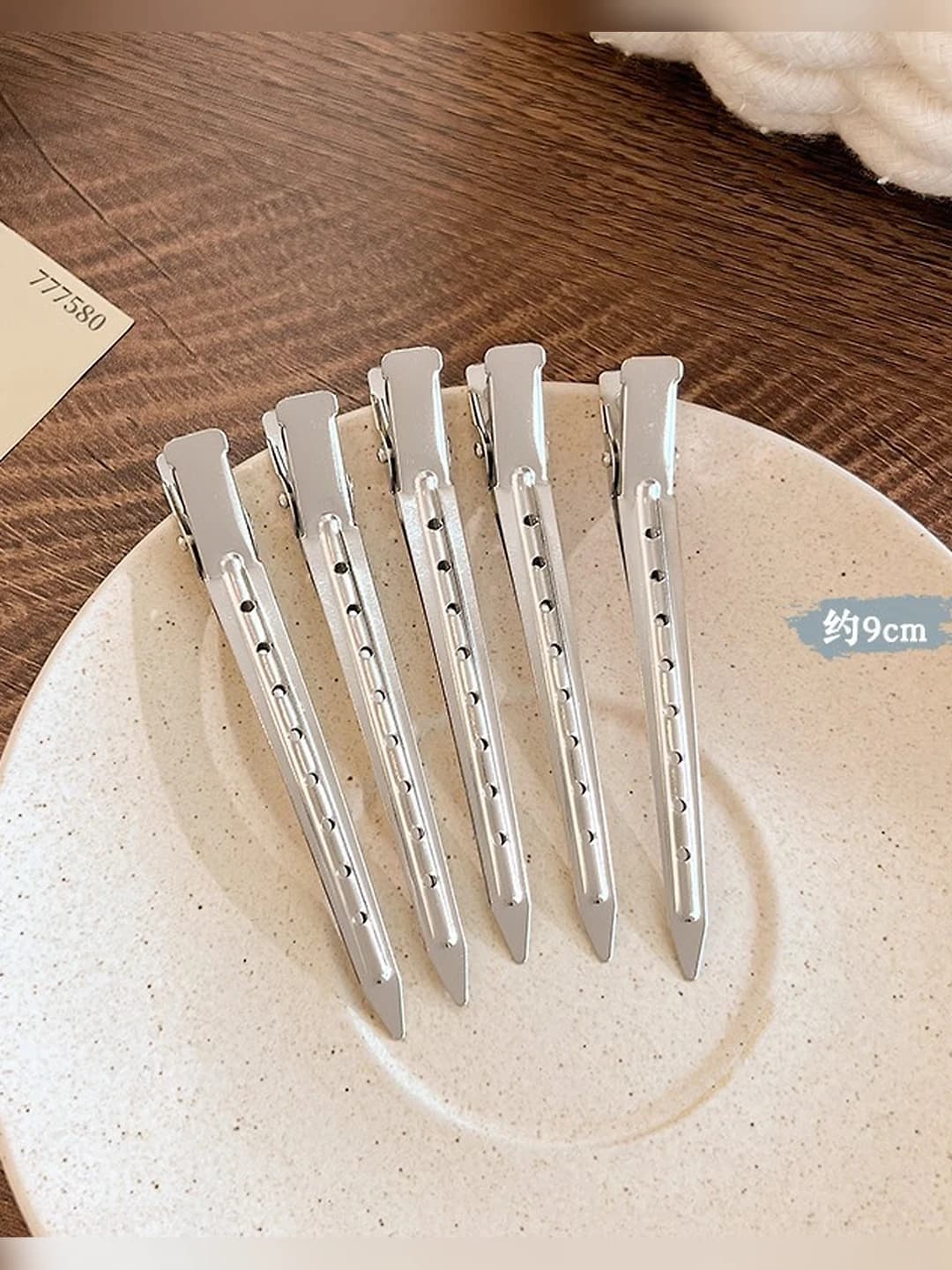 Silver long, 5 pcs