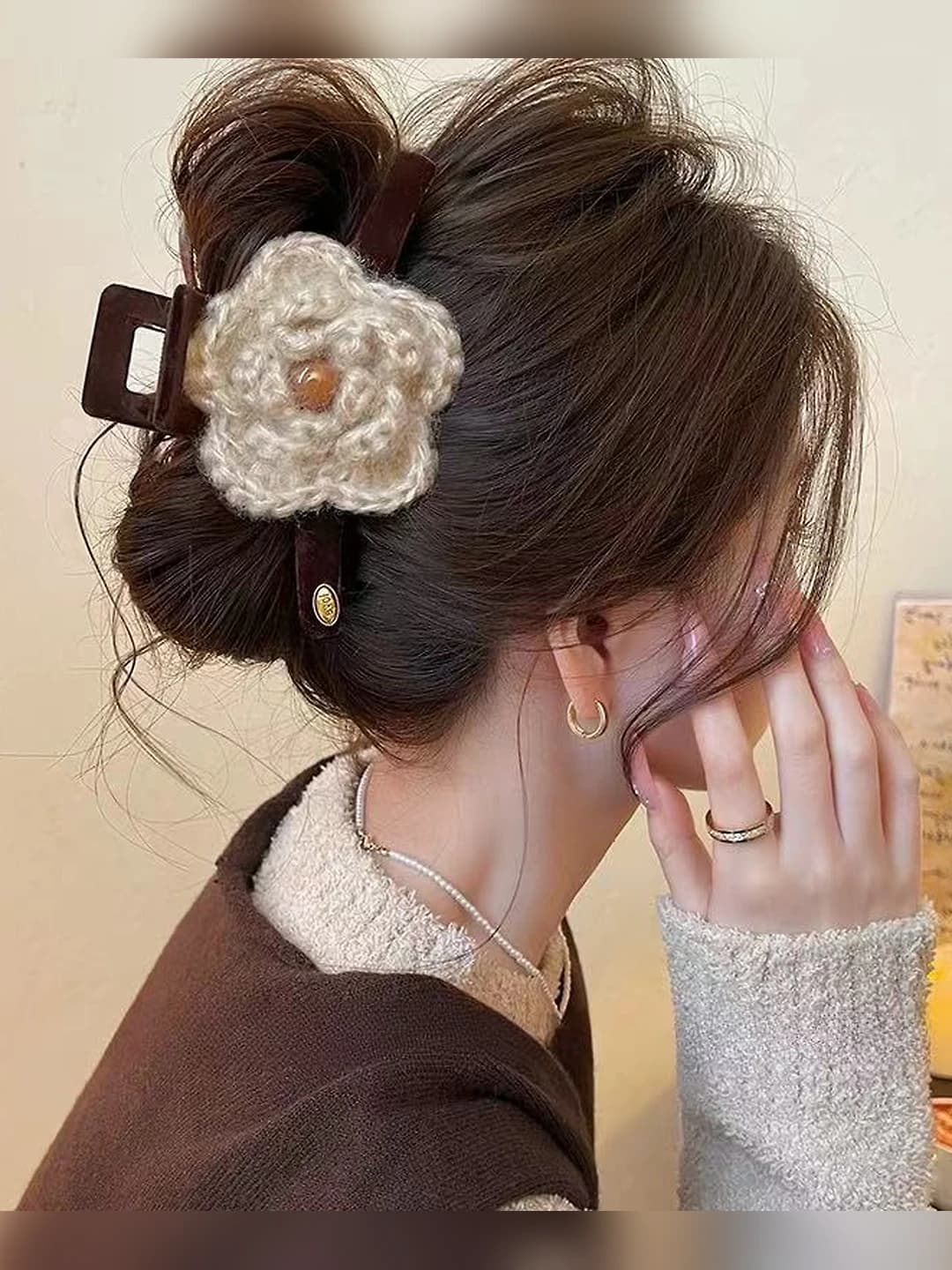 3# AB side coffee color ~13 cm