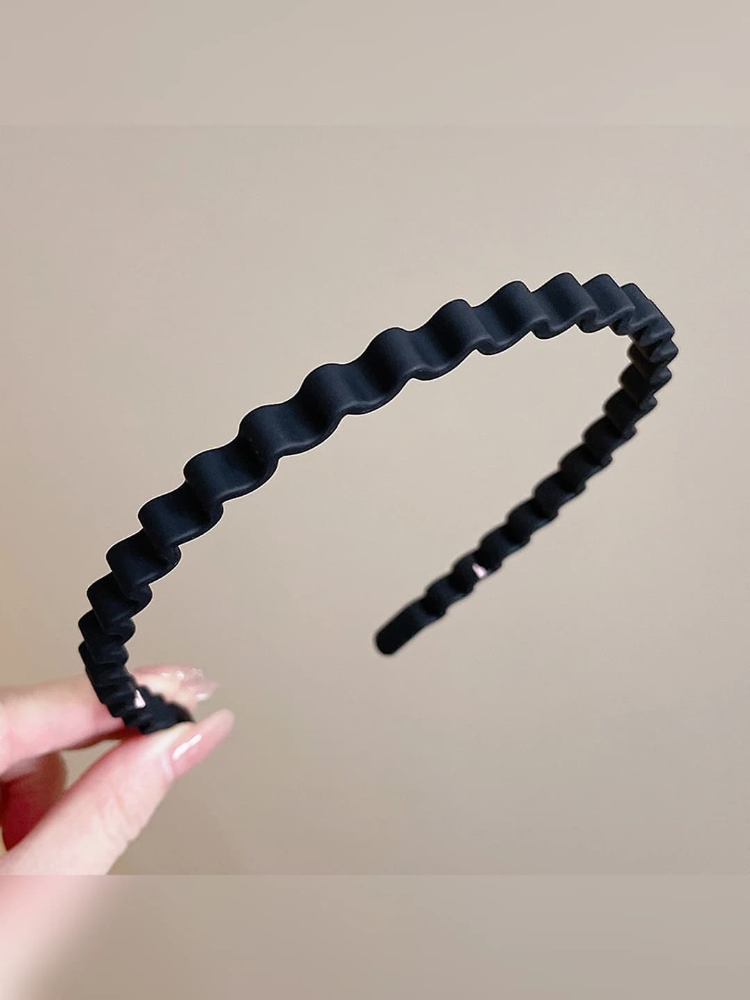 Large straight headband