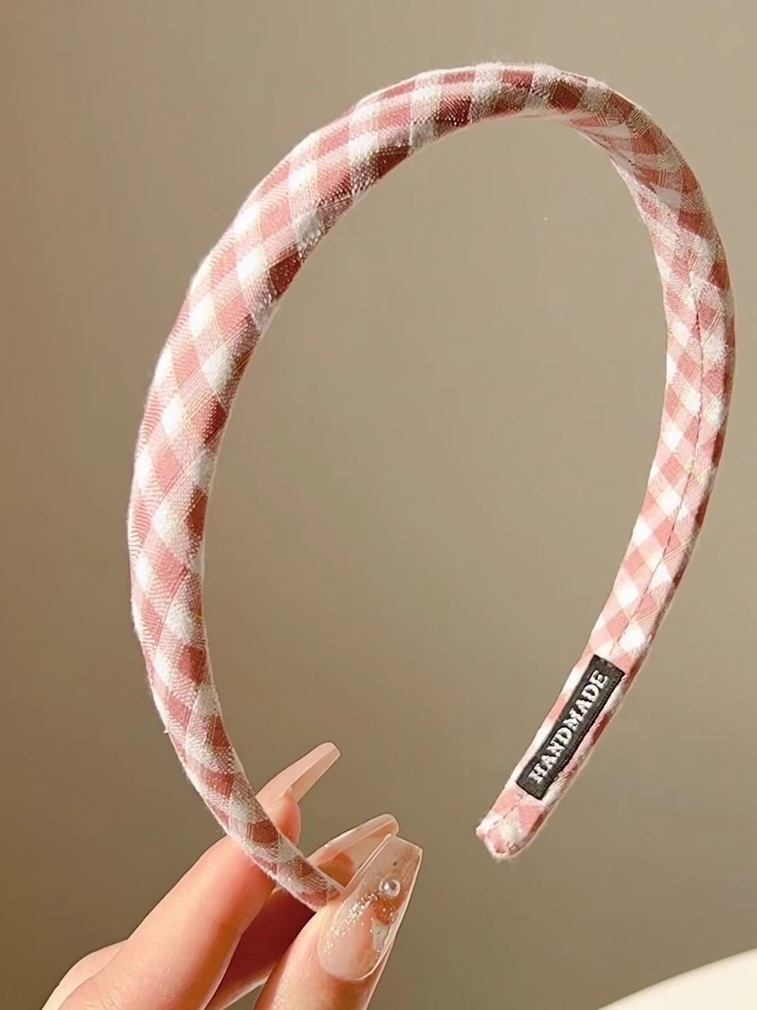 1# Pink plaid