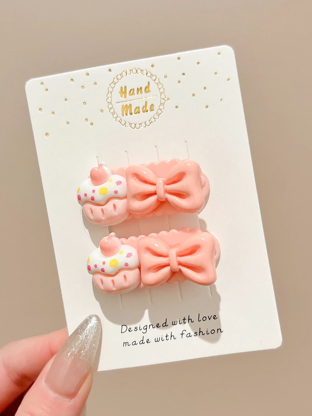 2# Волнистый зажим для торта 1 пара #4cm