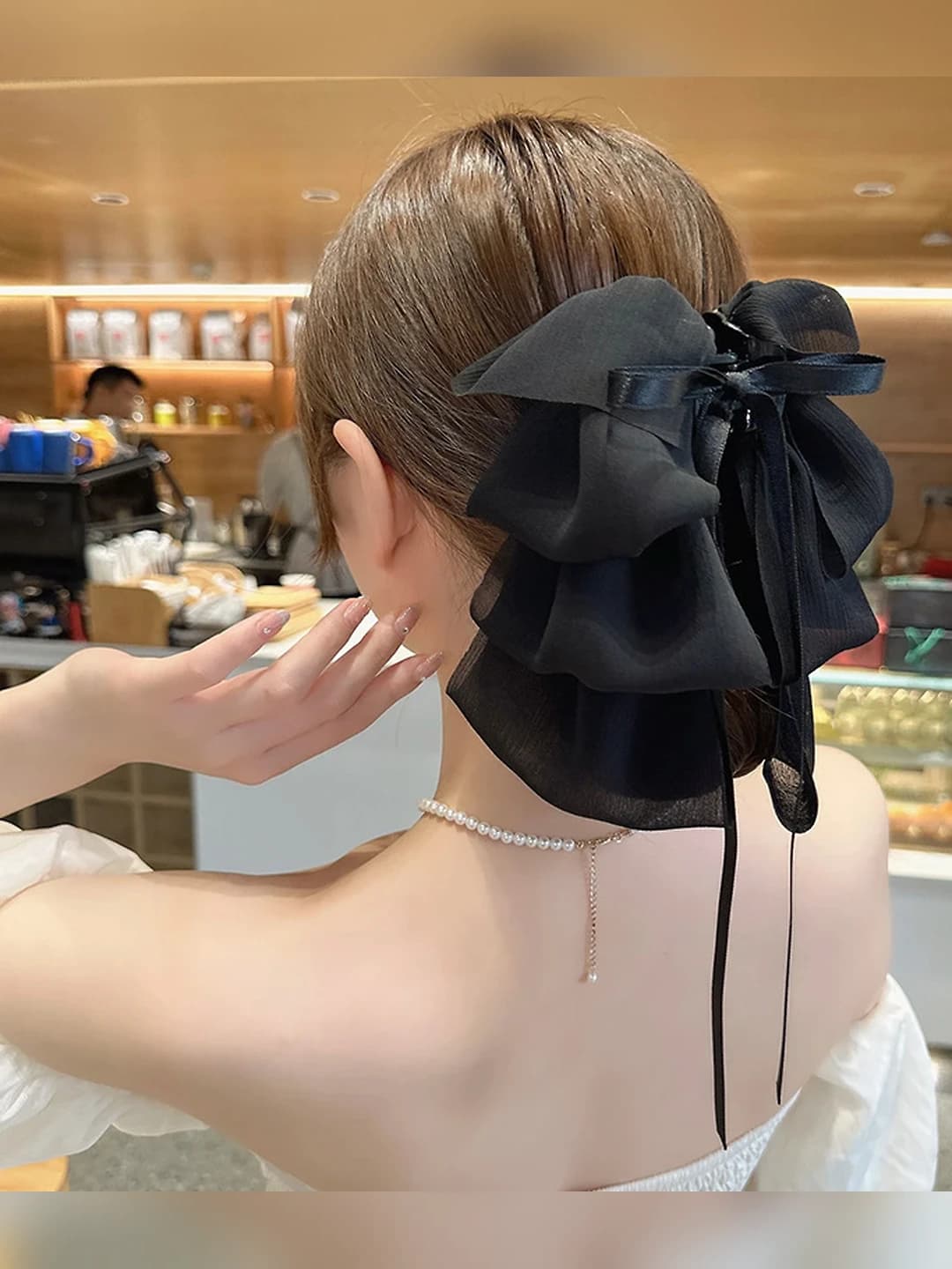 2# Black - Square clip