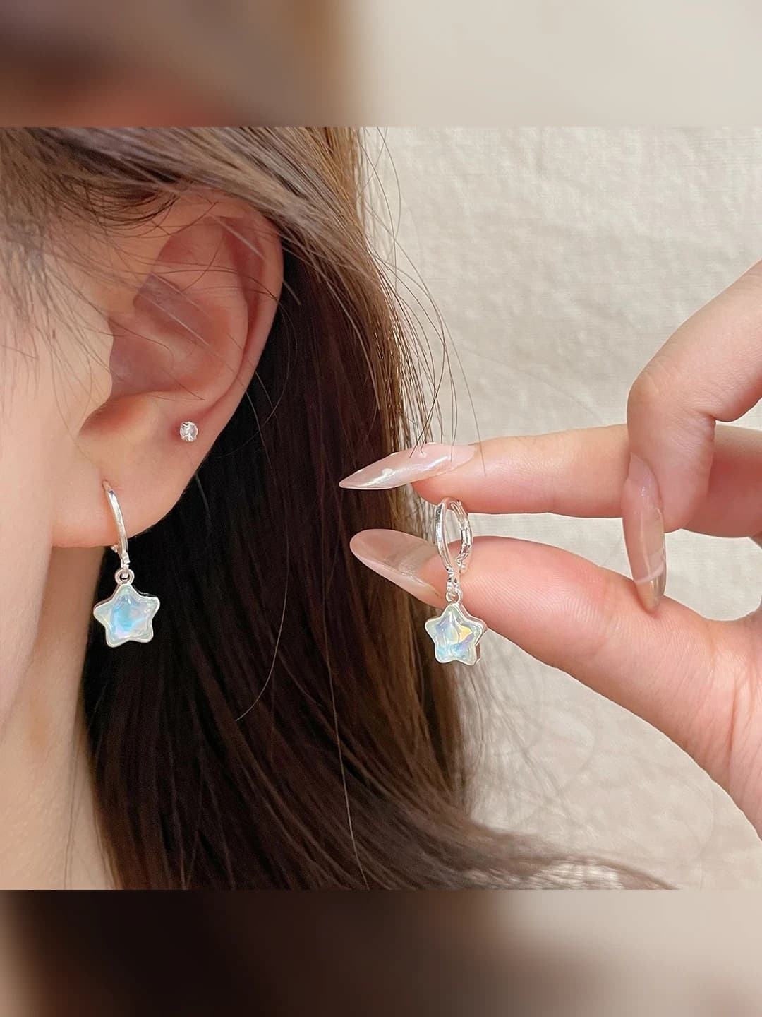 Star ear stud