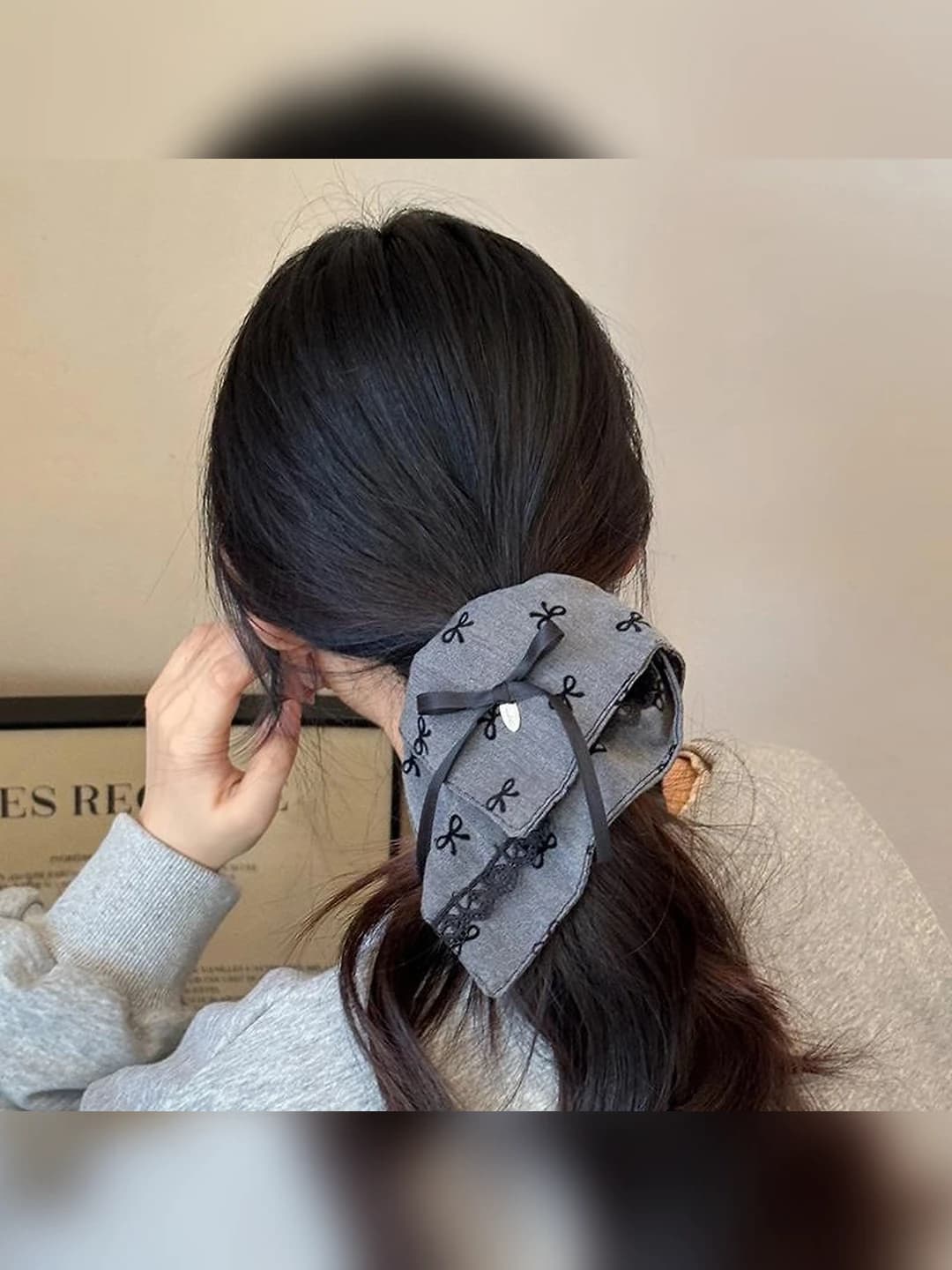 Kulrang tasma kvadrat 20 sm