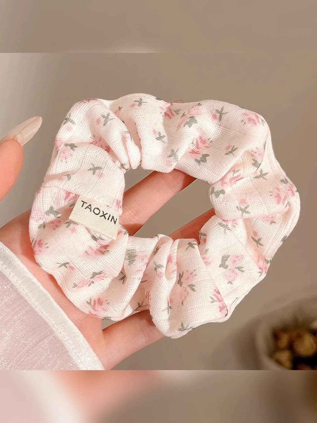 Pink, floral, 11 cm