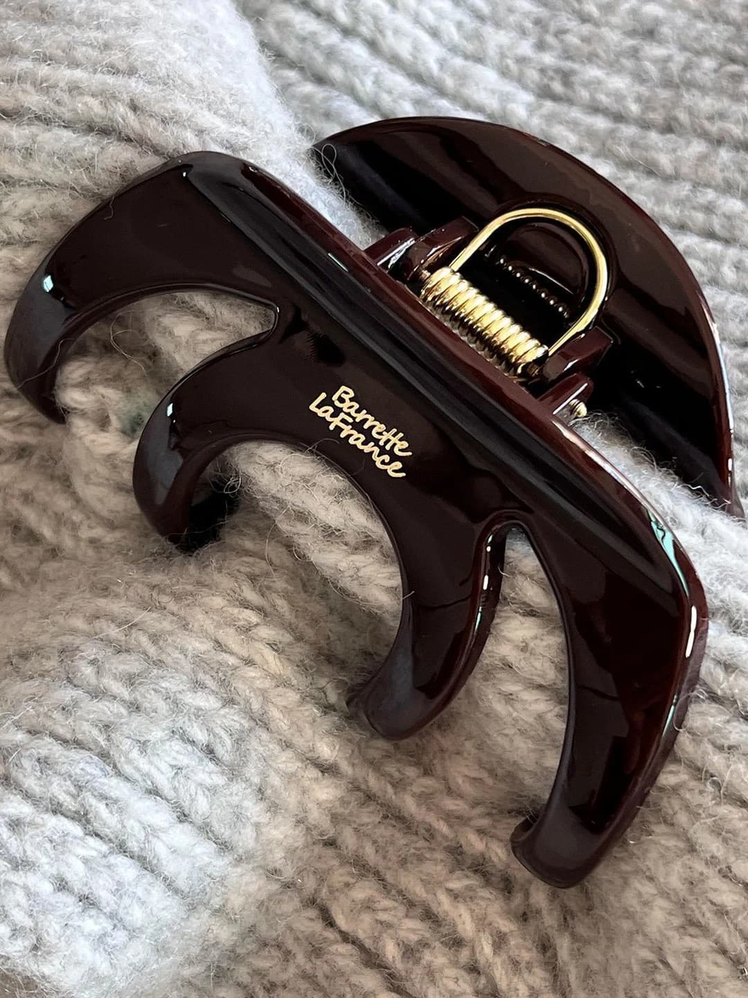 Shokolad jigarrang baqar qisqich ~10.5 sm